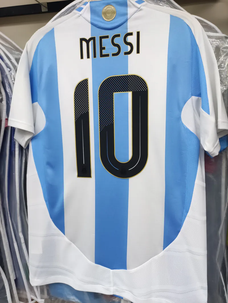 2024 Argentina National Team Home Messi Jersey 1
