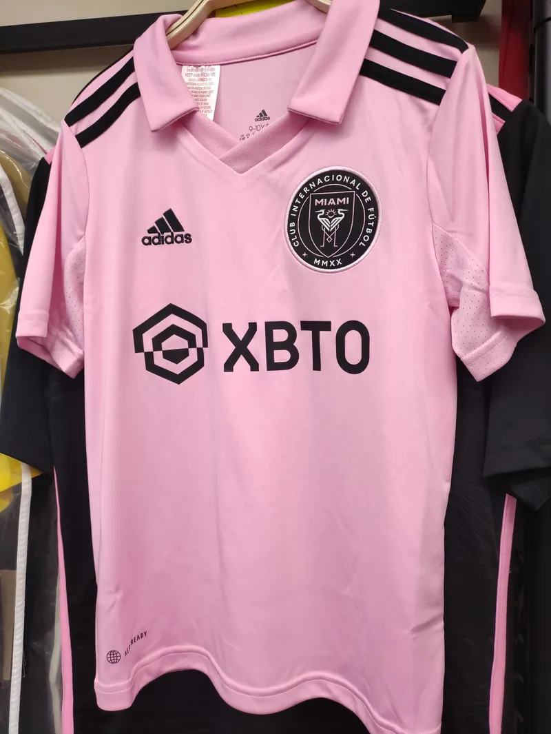 23-24 Inter Milan Miami Home Messi Jersey for Kids