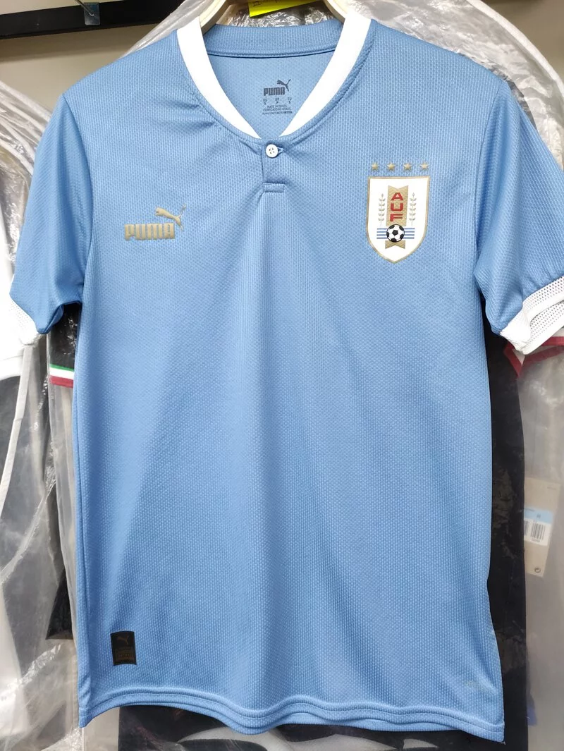2022 Uruguay National Team Home Stadium Jersey