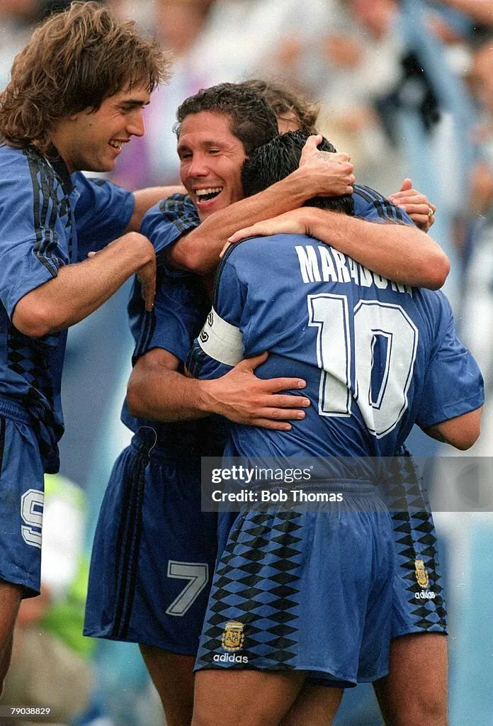 1994 Argentina national team away retro Messi jersey