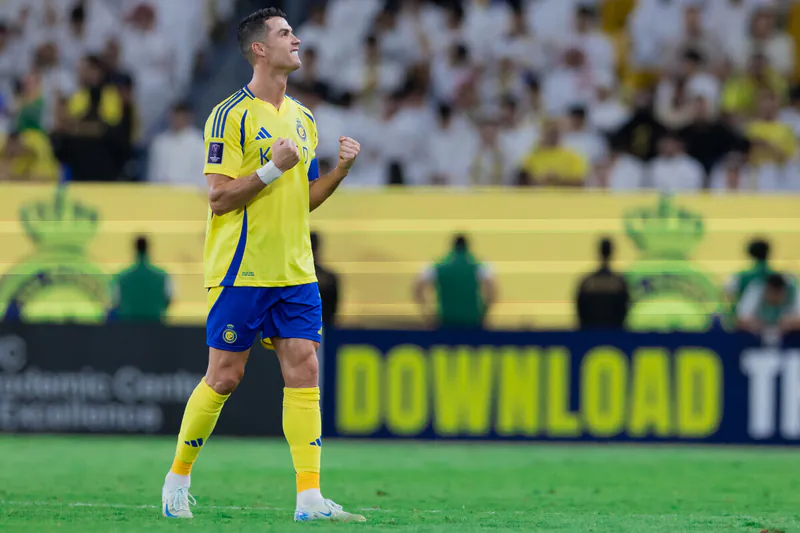 24-25 season Riyadh Victory home Cristiano Ronaldo jersey