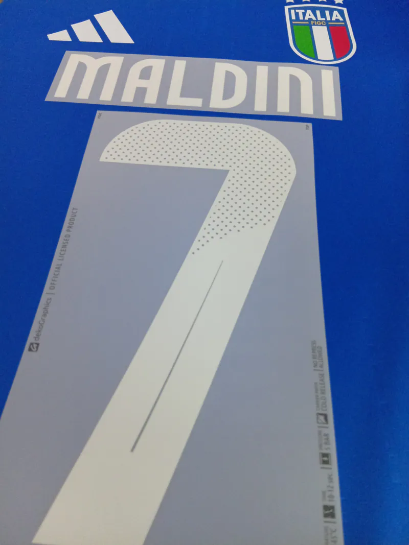 The 2024 Italian national team home player edition jersey