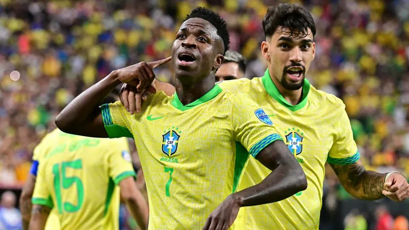 2024 Brazil National Team Home Jersey by Neymar