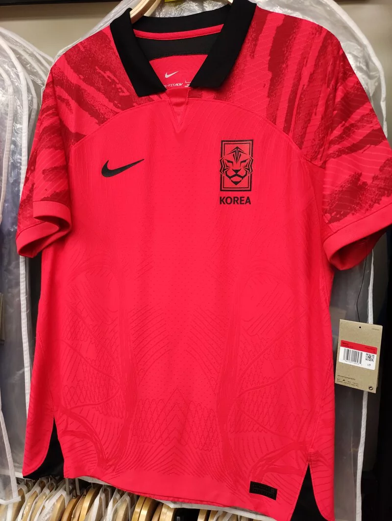 2022 South Korea National Team Home Dri-fit ADV Authentic Jersey