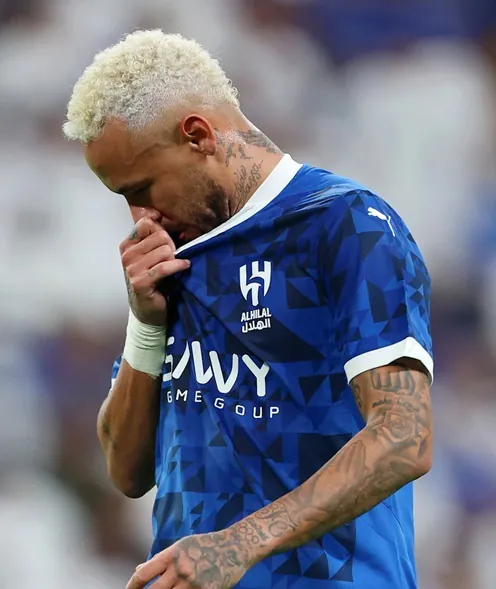 24-25 season Al-Hilal home Neymar fan version jersey