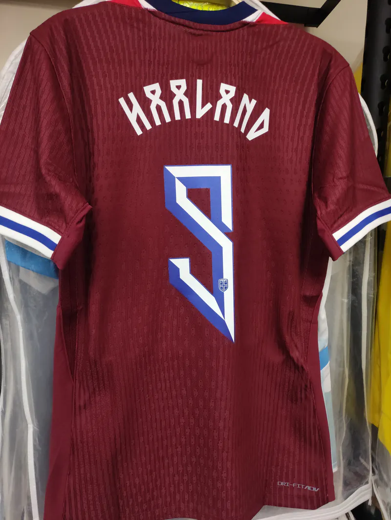 2024 Norway national team home jersey Haaland