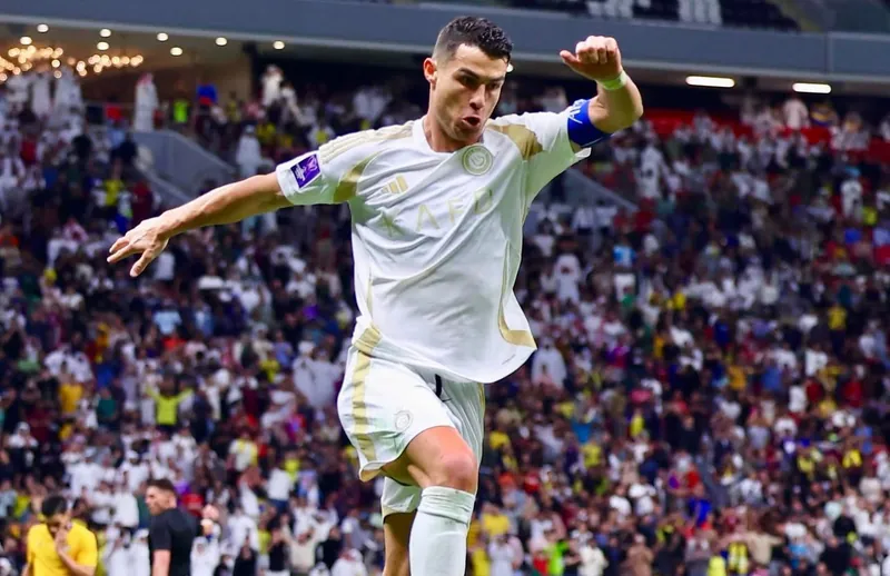 24-25 season Riyadh Victory home Cristiano Ronaldo jersey