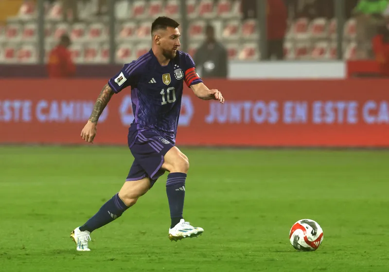 2023 Argentina National Team 3 Stars Version Away Match Issue Messi Jersey