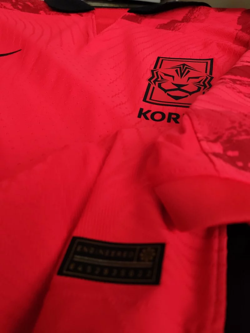 2022 South Korea National Team Home Dri-fit ADV Authentic Jersey