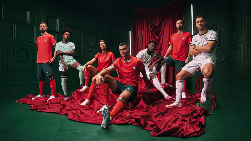 The 2025 Portugal national team Cristiano Ronaldo home player version jersey