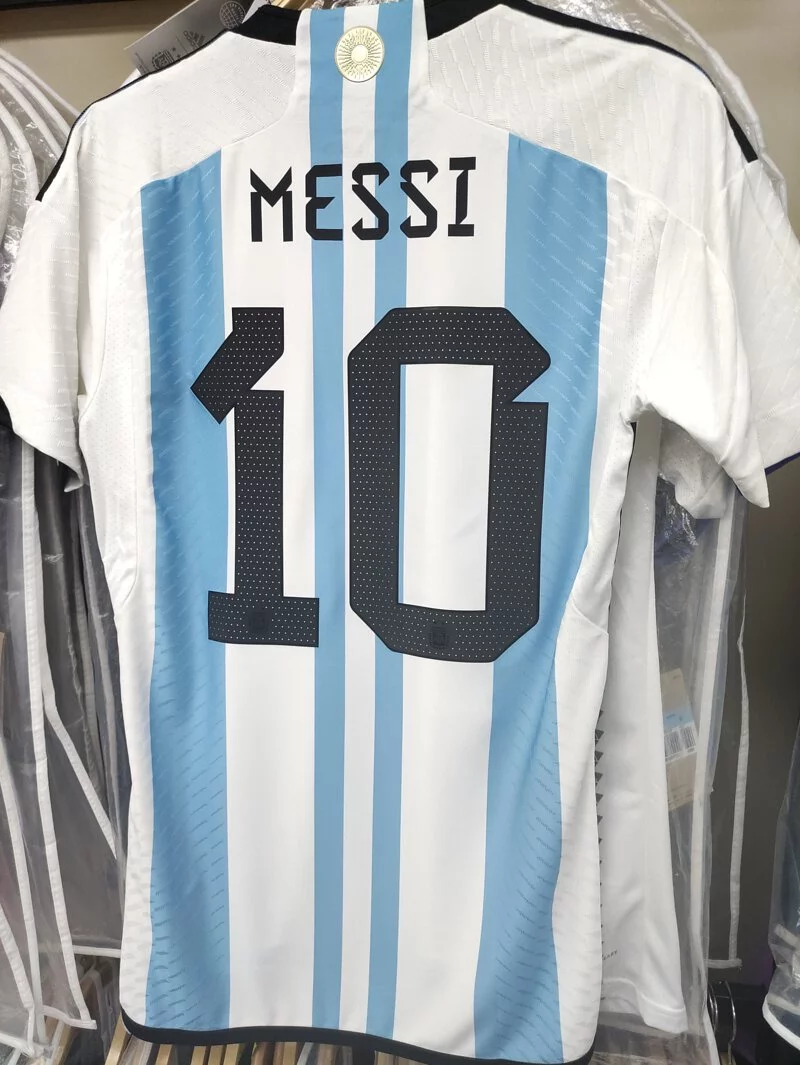 2022 Argentina National Team Home Messi Jerse