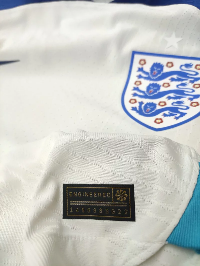 2022 England National Team Home Jersey