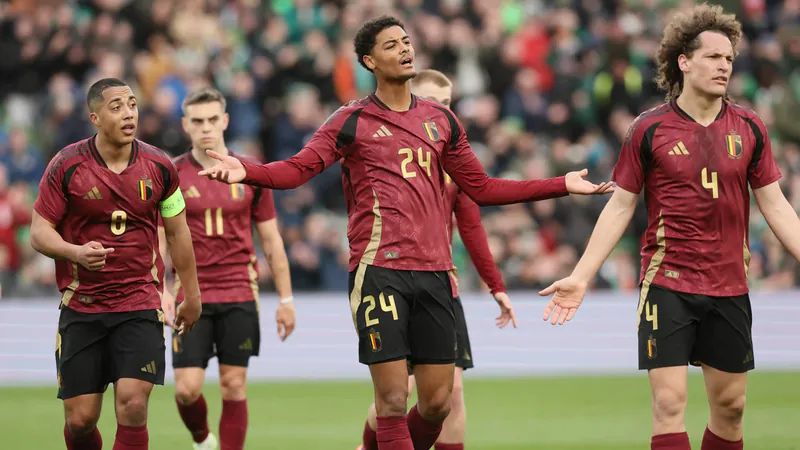 2024 Belgium national team home jersey