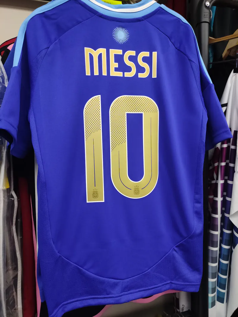 2024 Argentina National Team Away Messi Kids Jersey