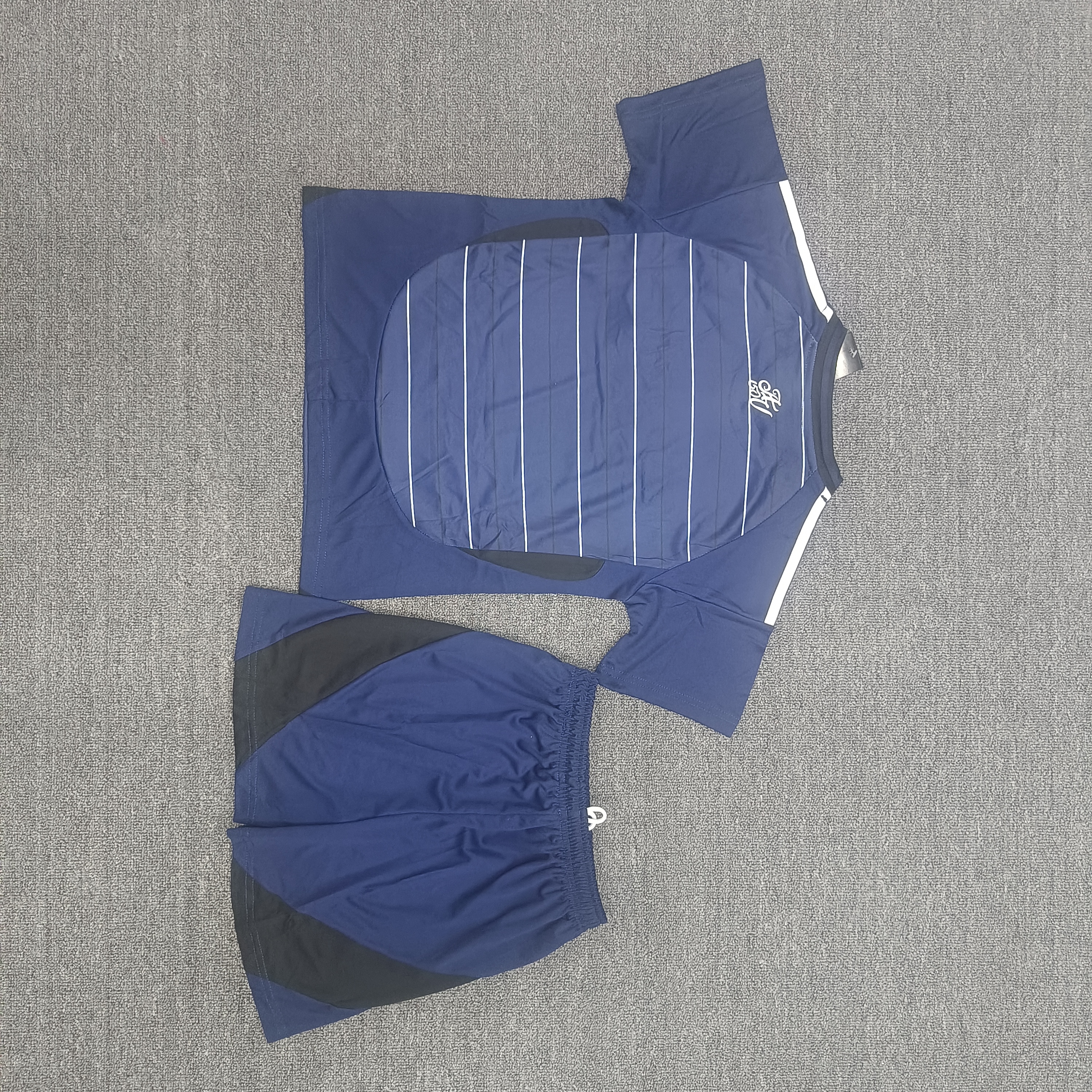 The 24-25 Aston Villa two away children's football set