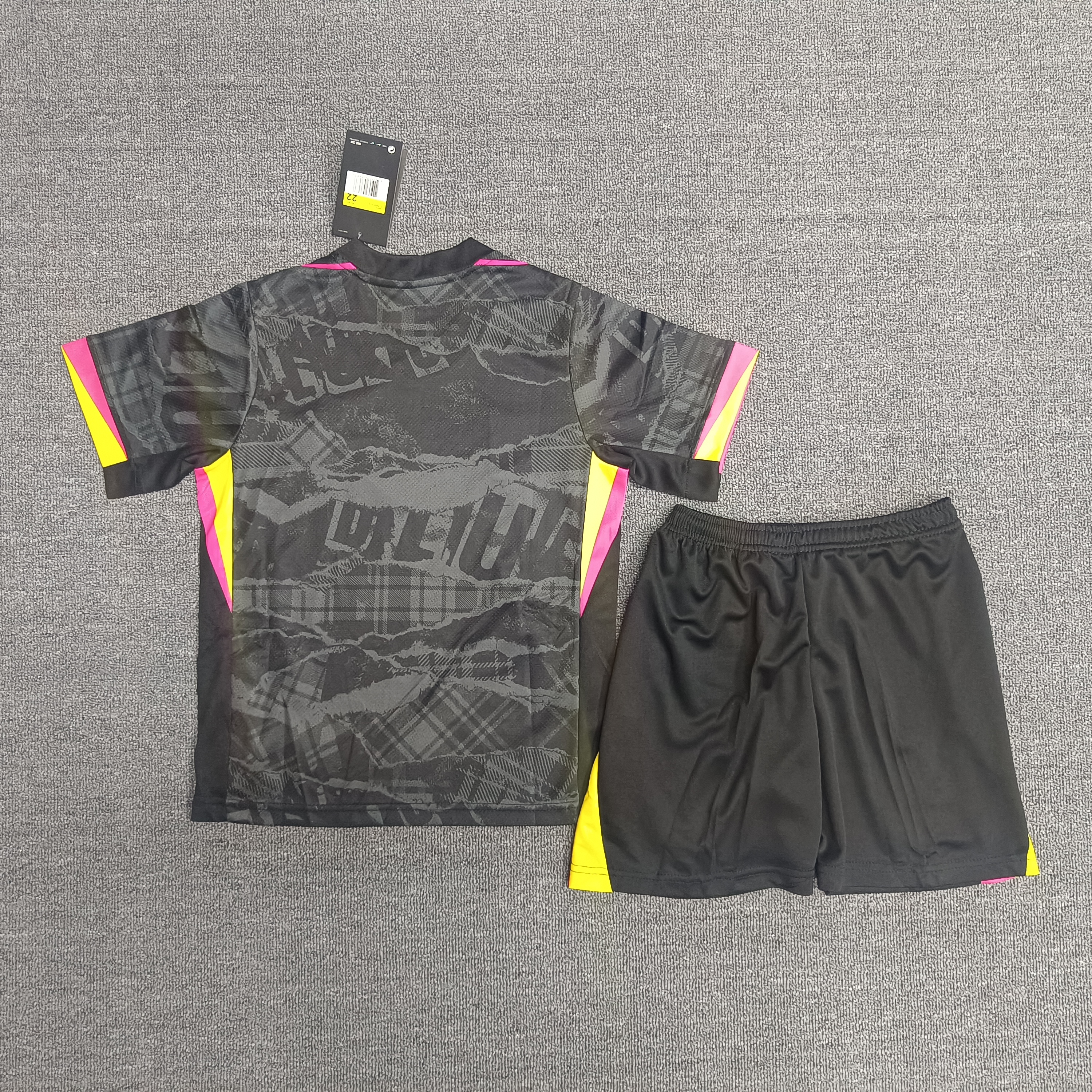 24-25切尔西二客场儿童足球服套装