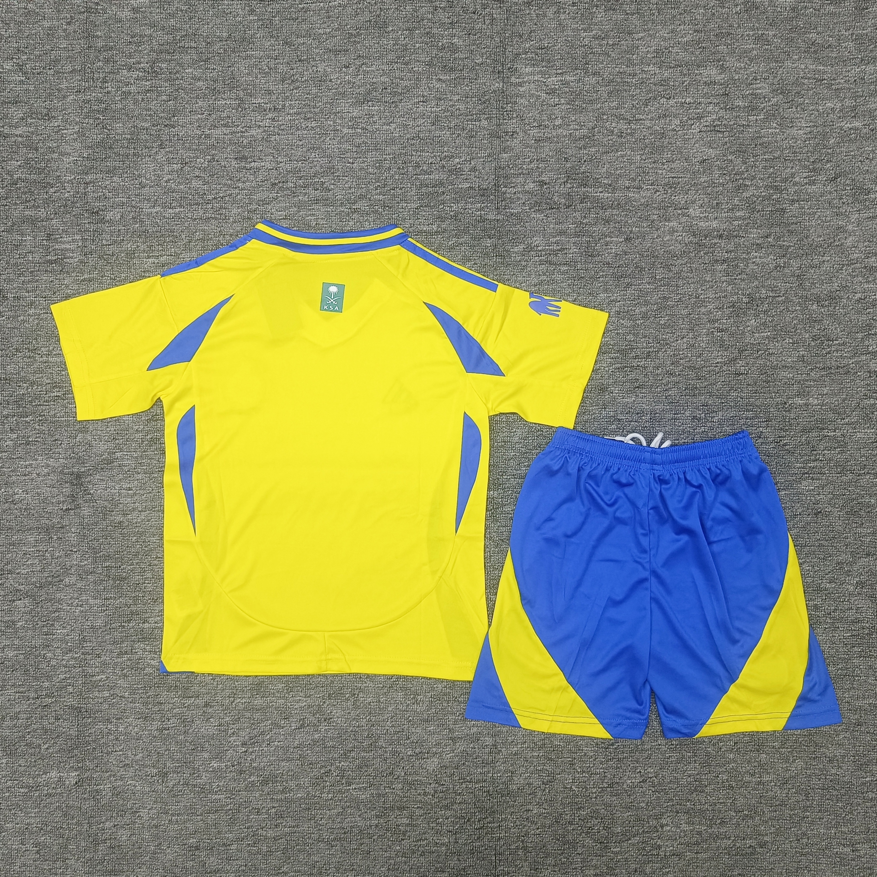 24-25 Riyadh home children's football uniform set