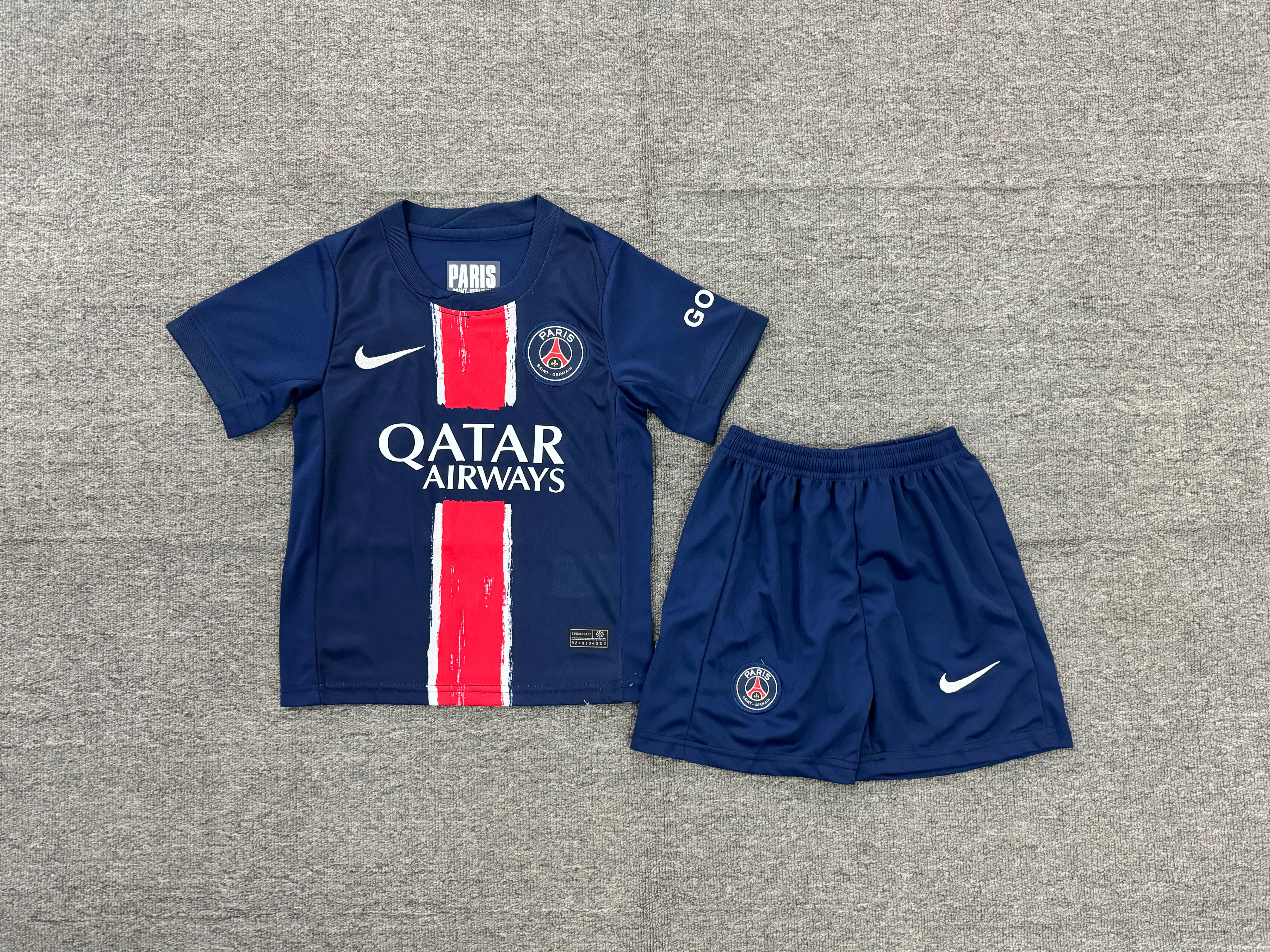 24-25 Paris Home children's football uniform set