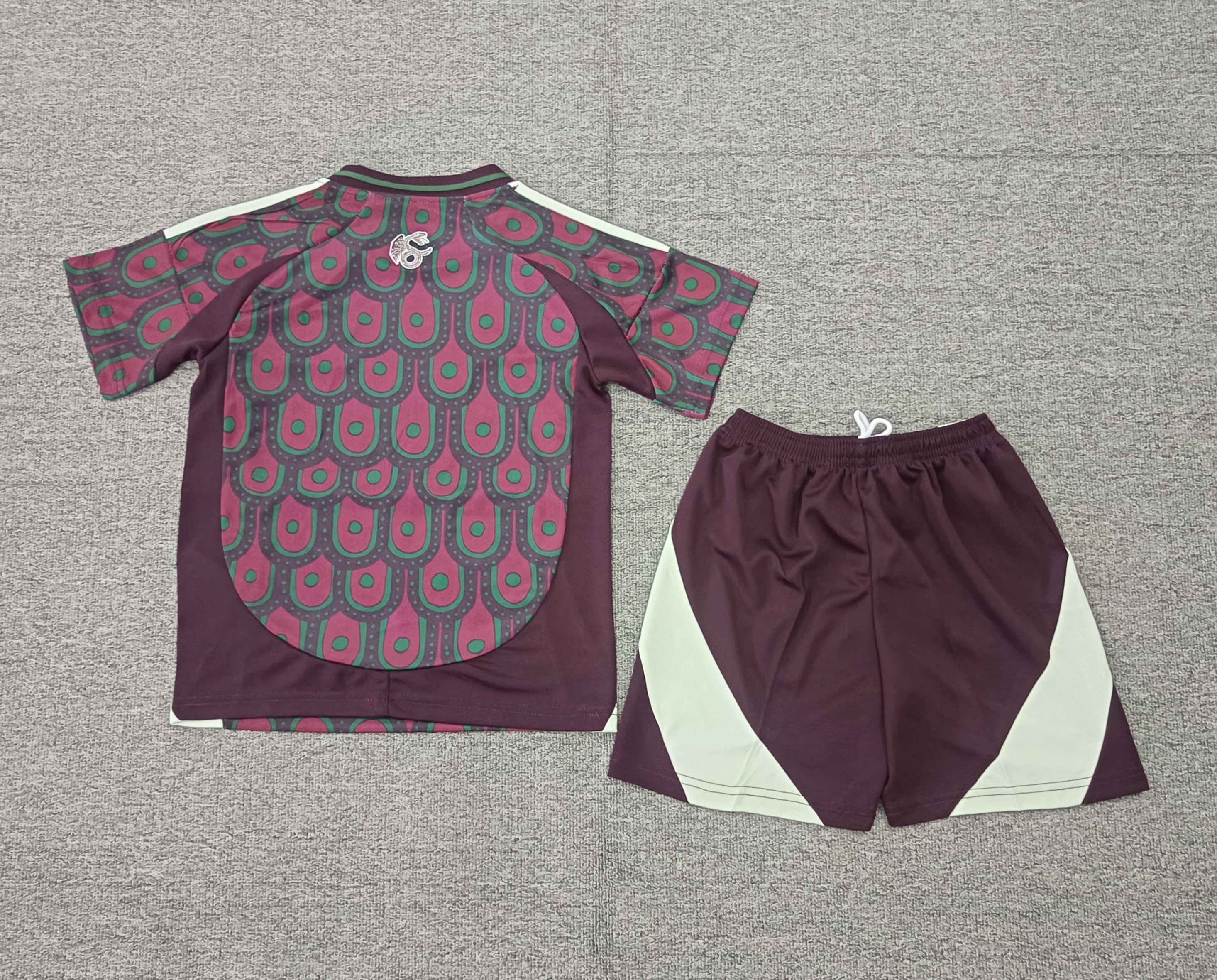 24-25 Mexico home children's football uniform set