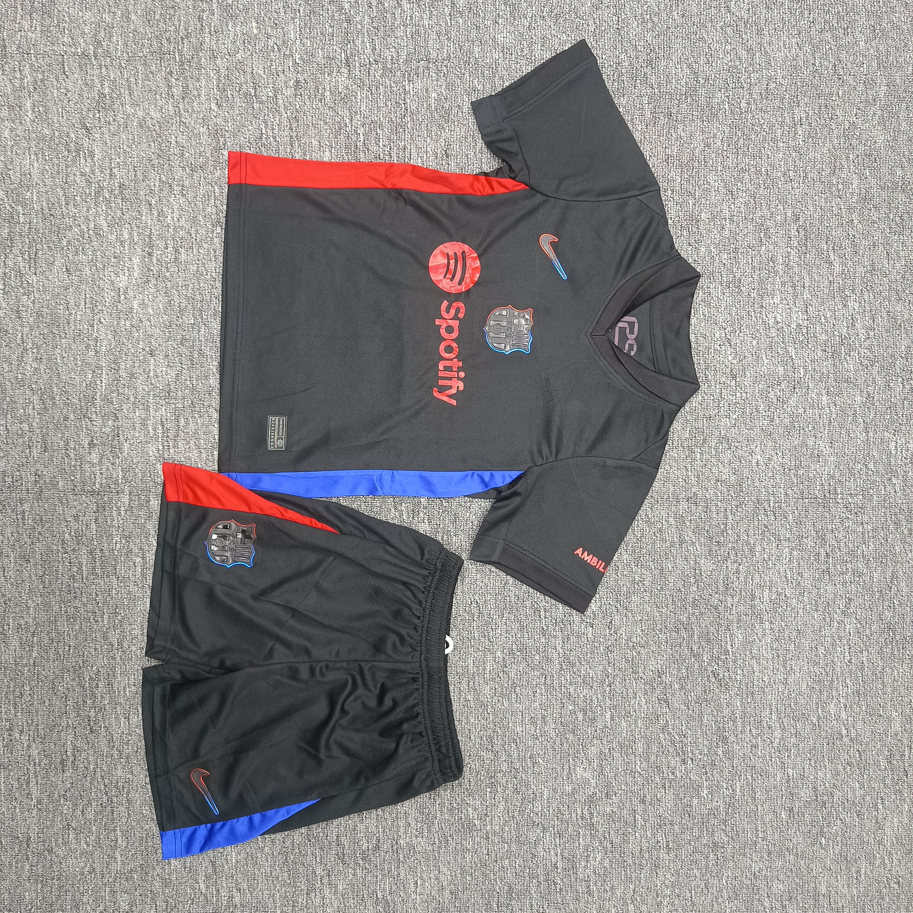 24-25 Nottingham away children's football uniform set