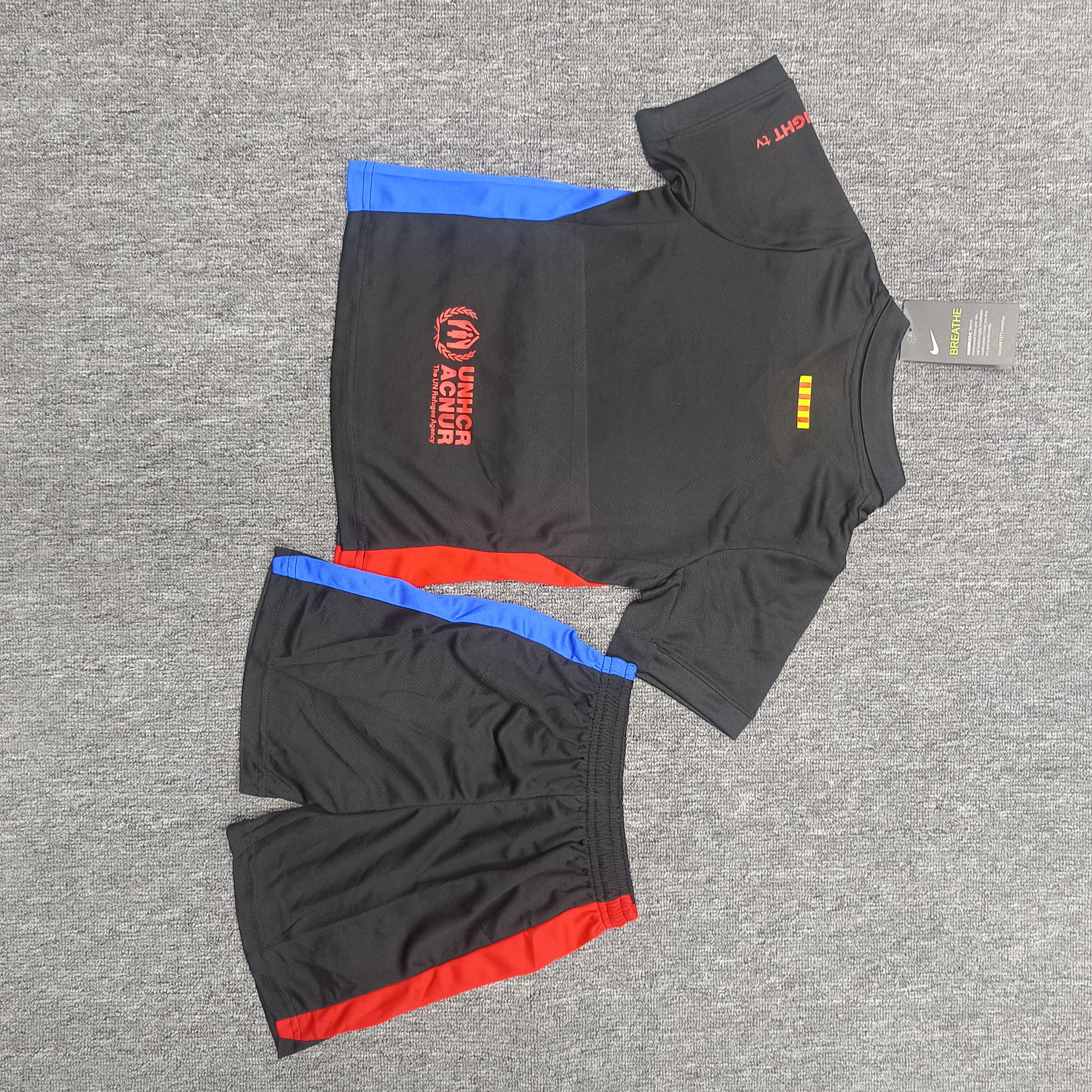 24-25 Barcelona away children's football uniform set