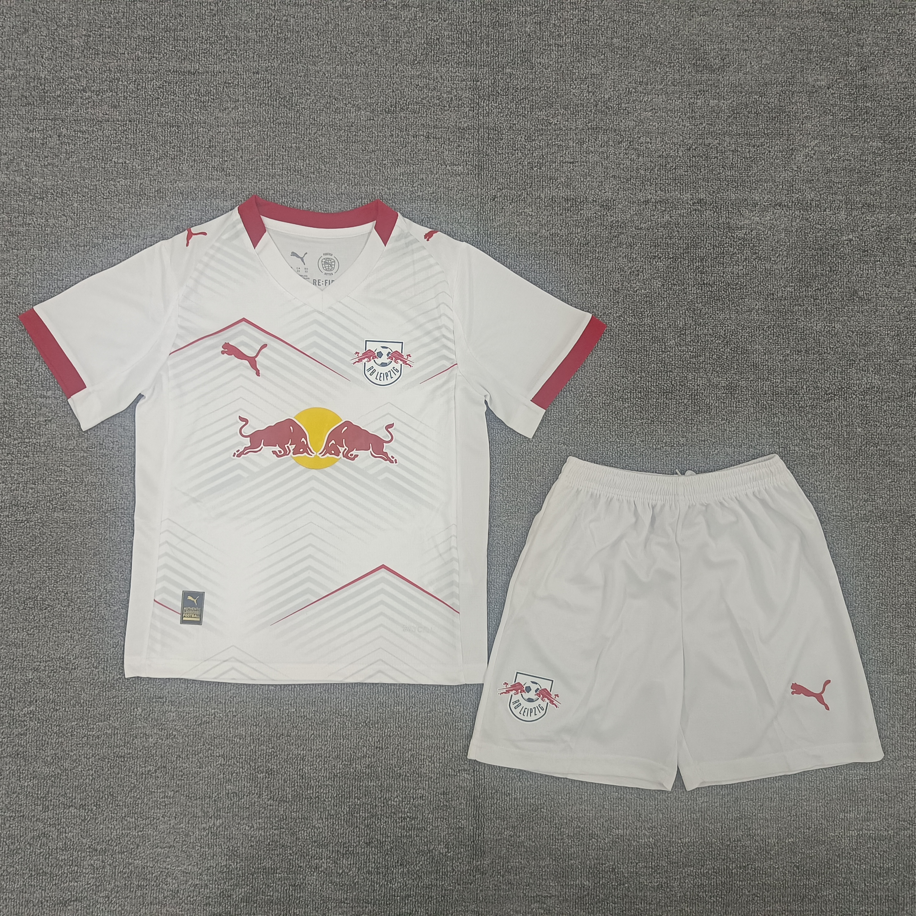 Leipzig home 16-28 children's football uniform set