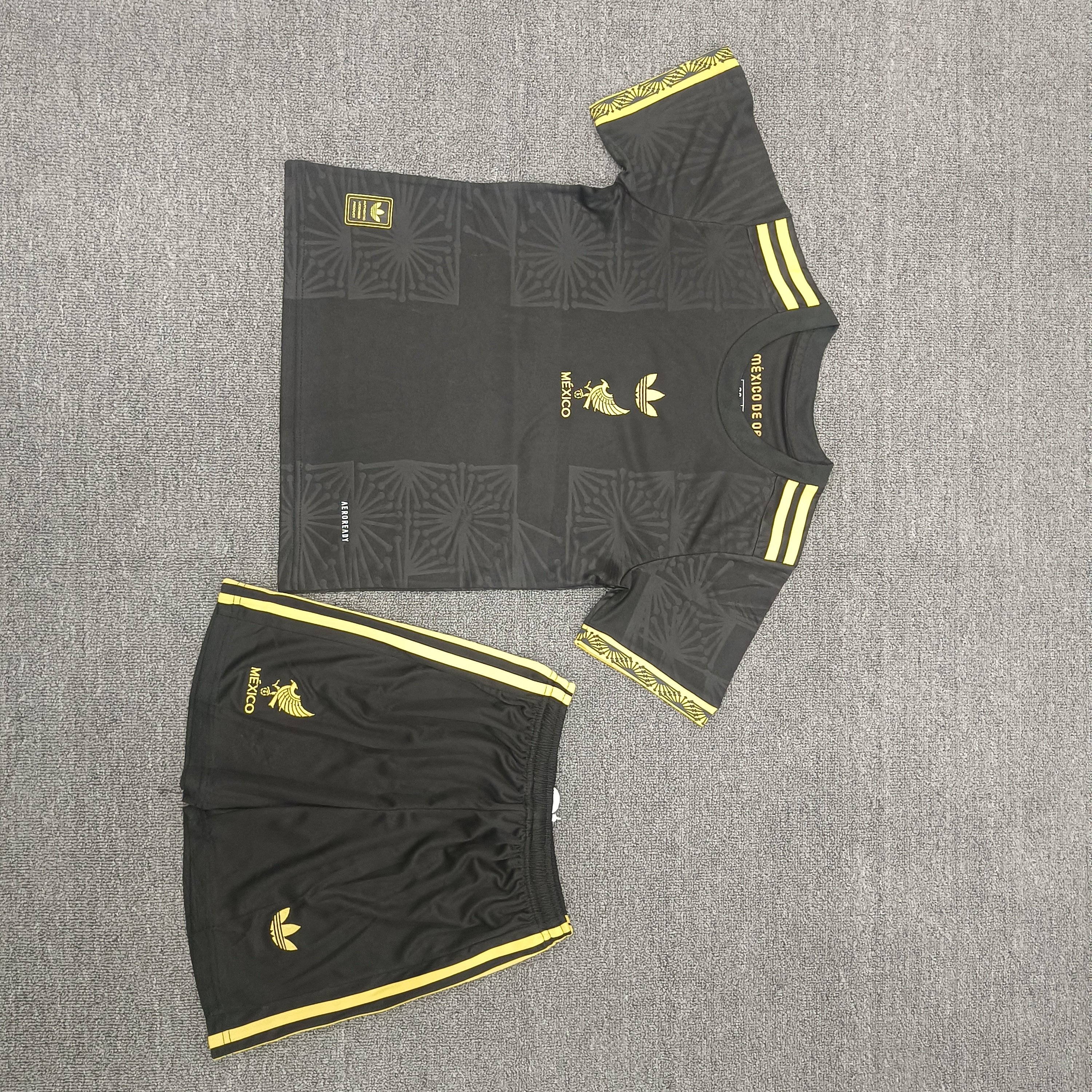 Mexican Golden Cup children's football suit set