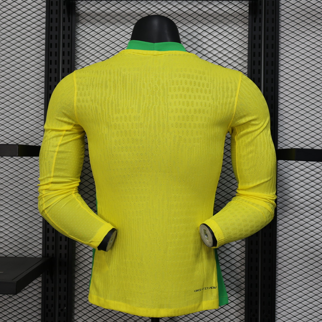 25-26 season Brazil long sleeve player jersey