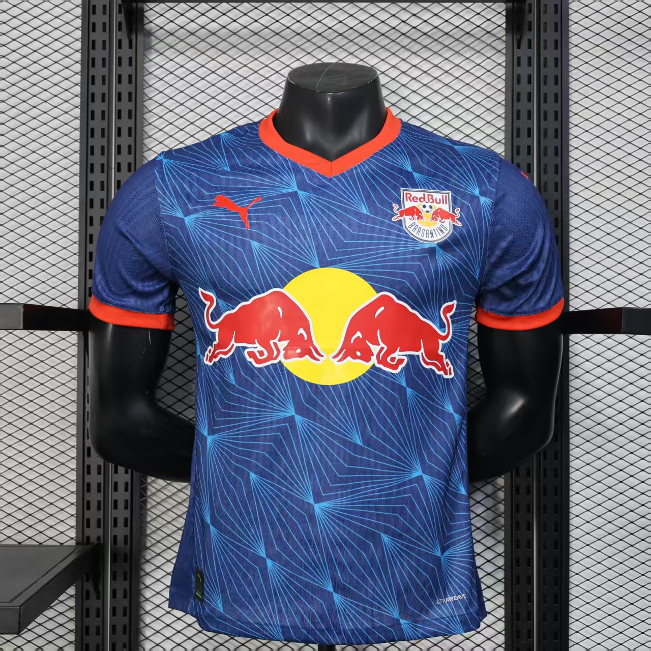 25-26 season Bragantino Red Bull Blue Team Player Jersey
