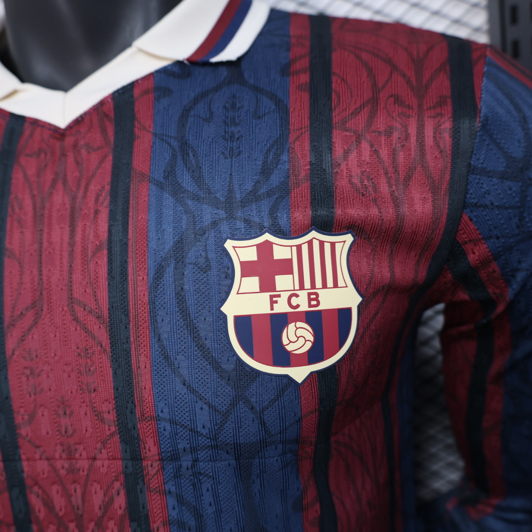 25-26 season Barcelona player special edition long-sleeved jersey