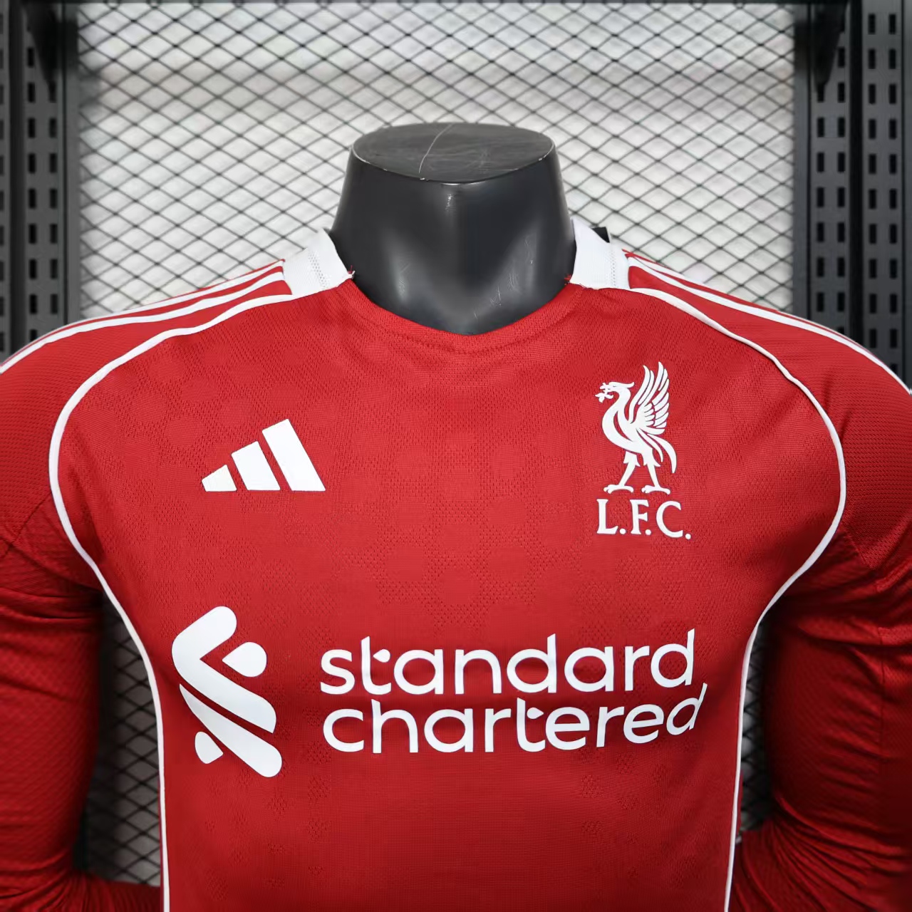 25-26 season Liverpool home long-sleeved player version jersey