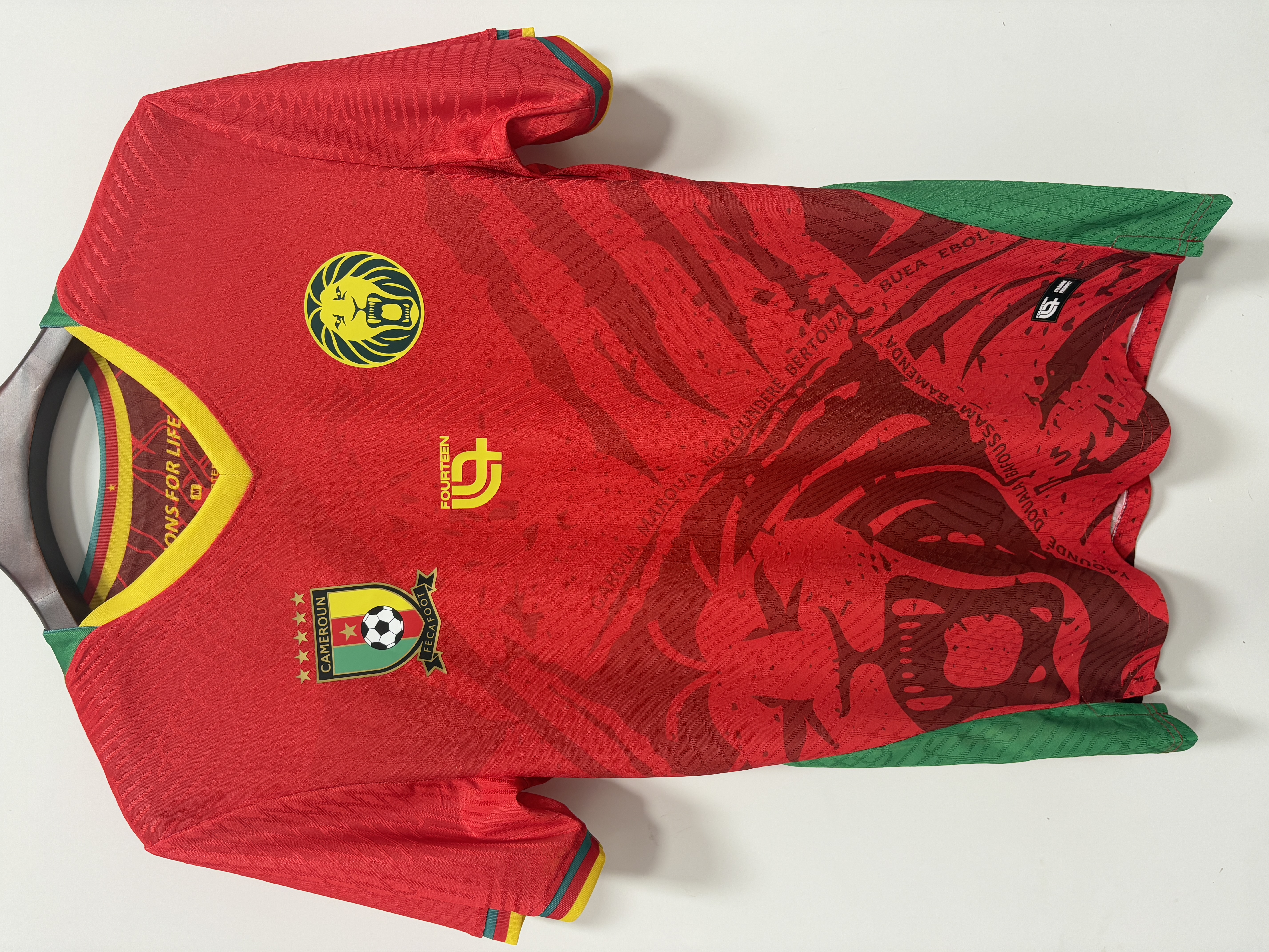 Cameroon national team jersey 25-26 season