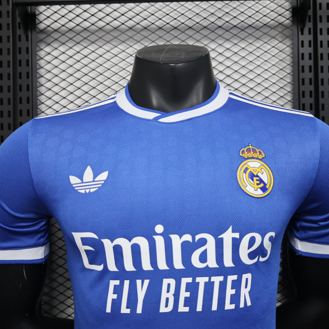 25-26 season Real Madrid second away game player version jersey