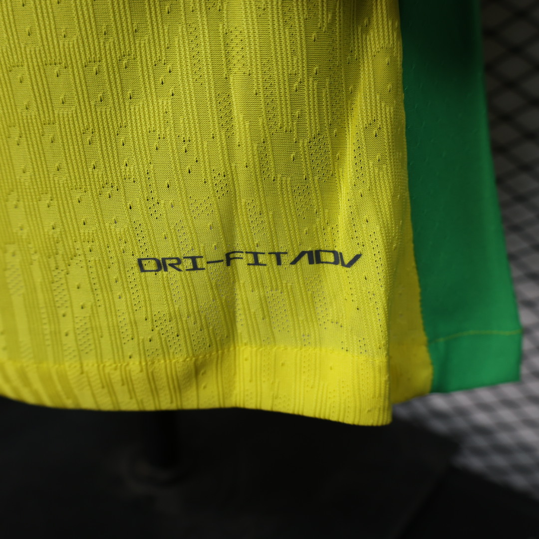 25-26 season Brazil long sleeve player jersey