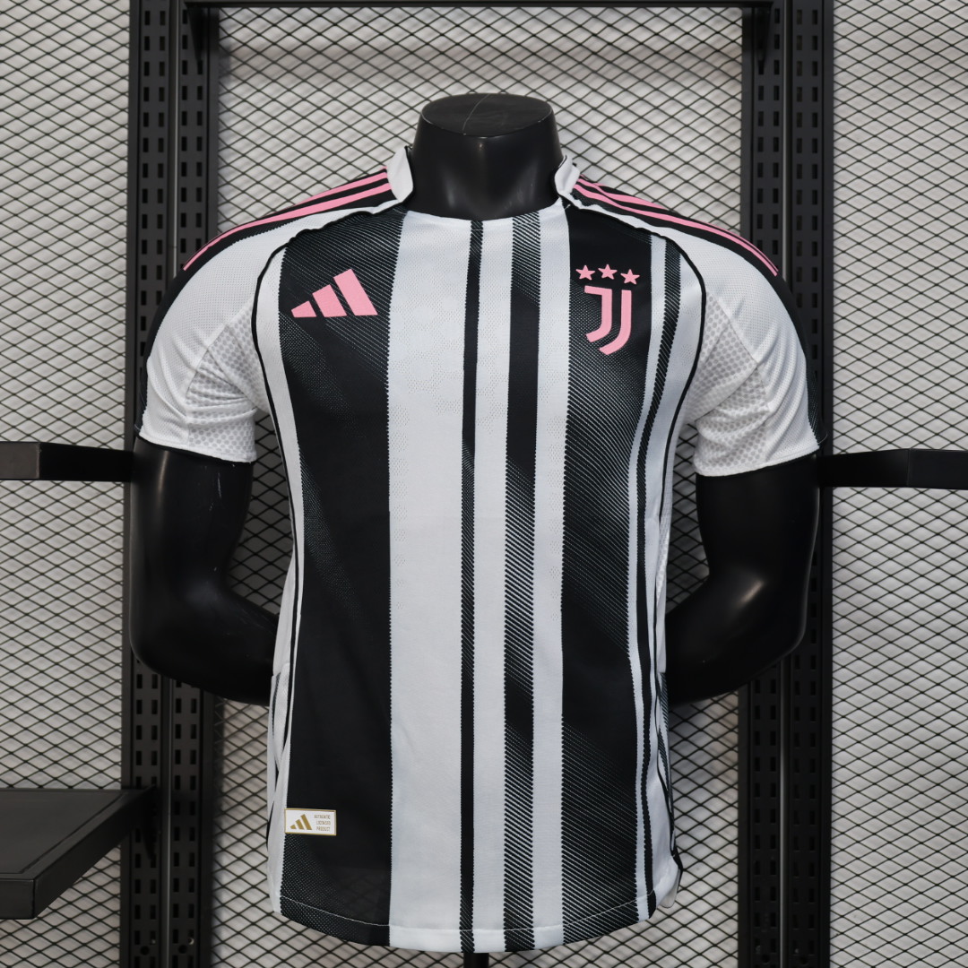 25-26 season Juventus home player version jersey