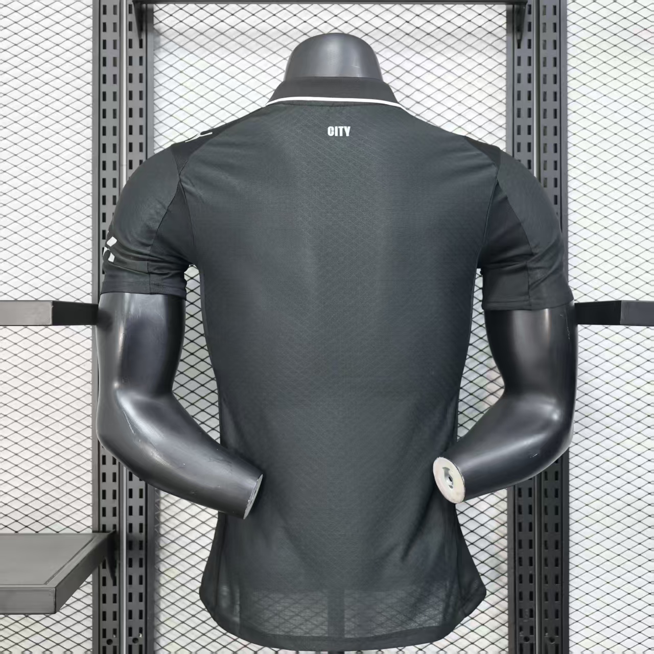 25-26 season Manchester City player version black jersey