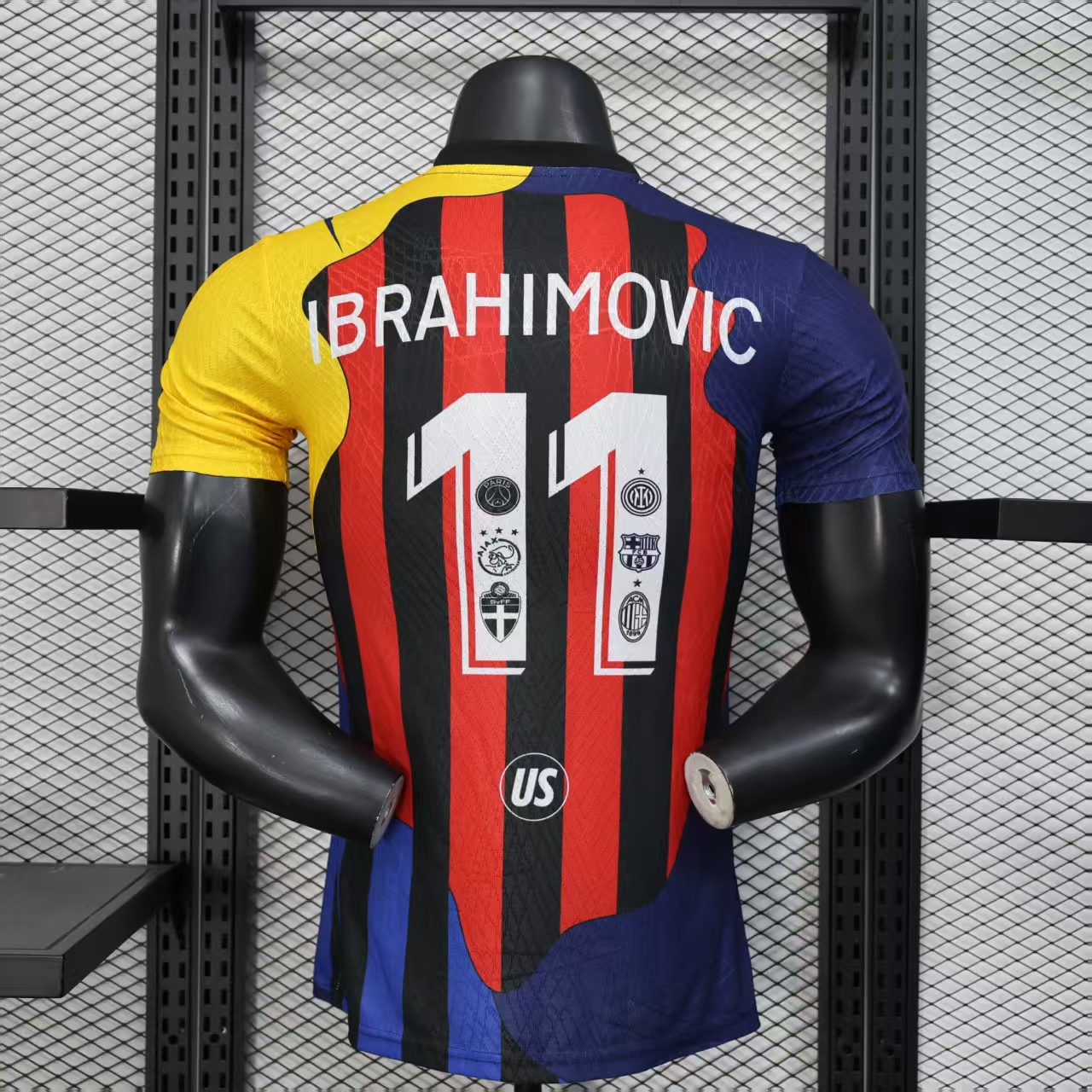 25-26 season AC Ibrahimovic player special edition jersey