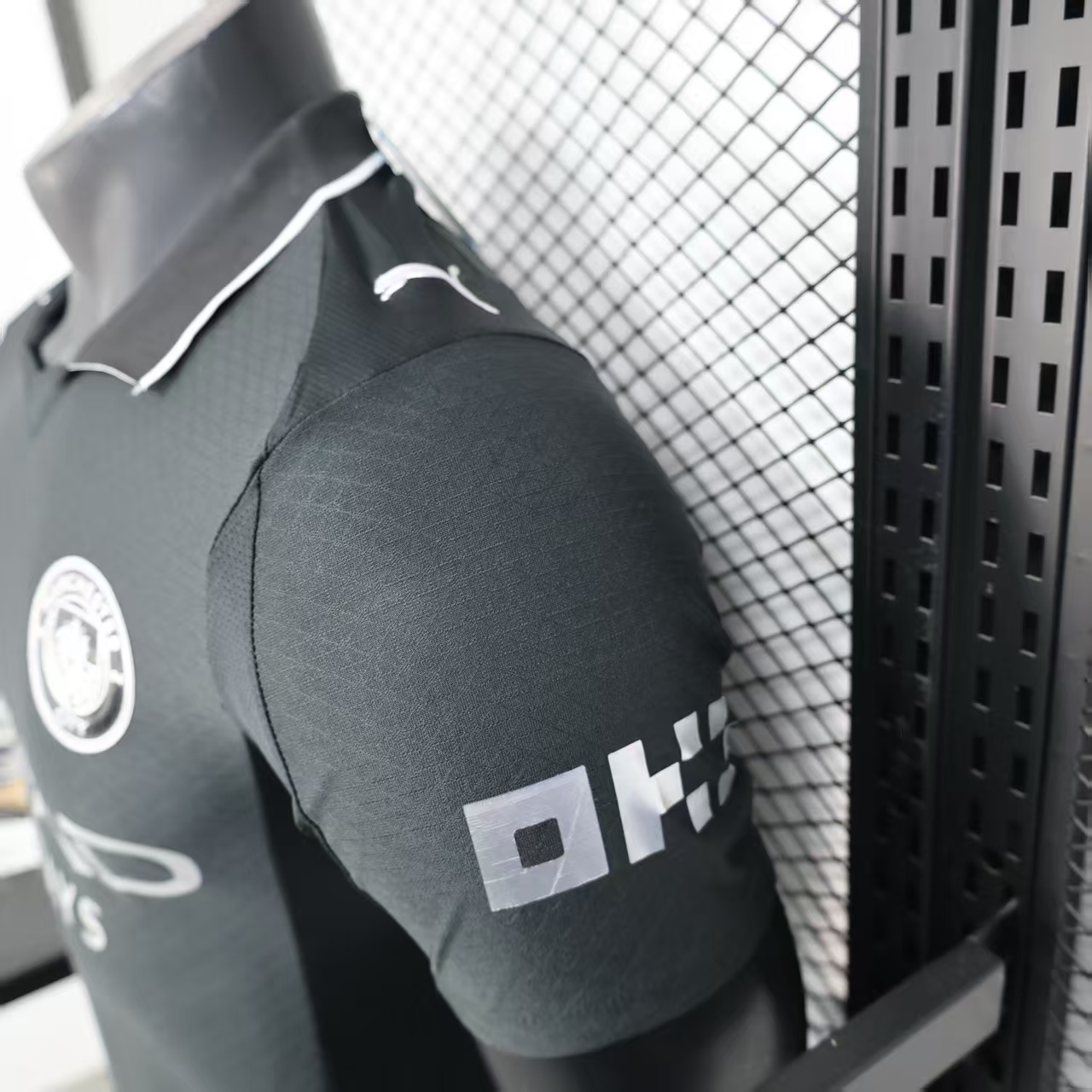 25-26 season Manchester City player version black jersey