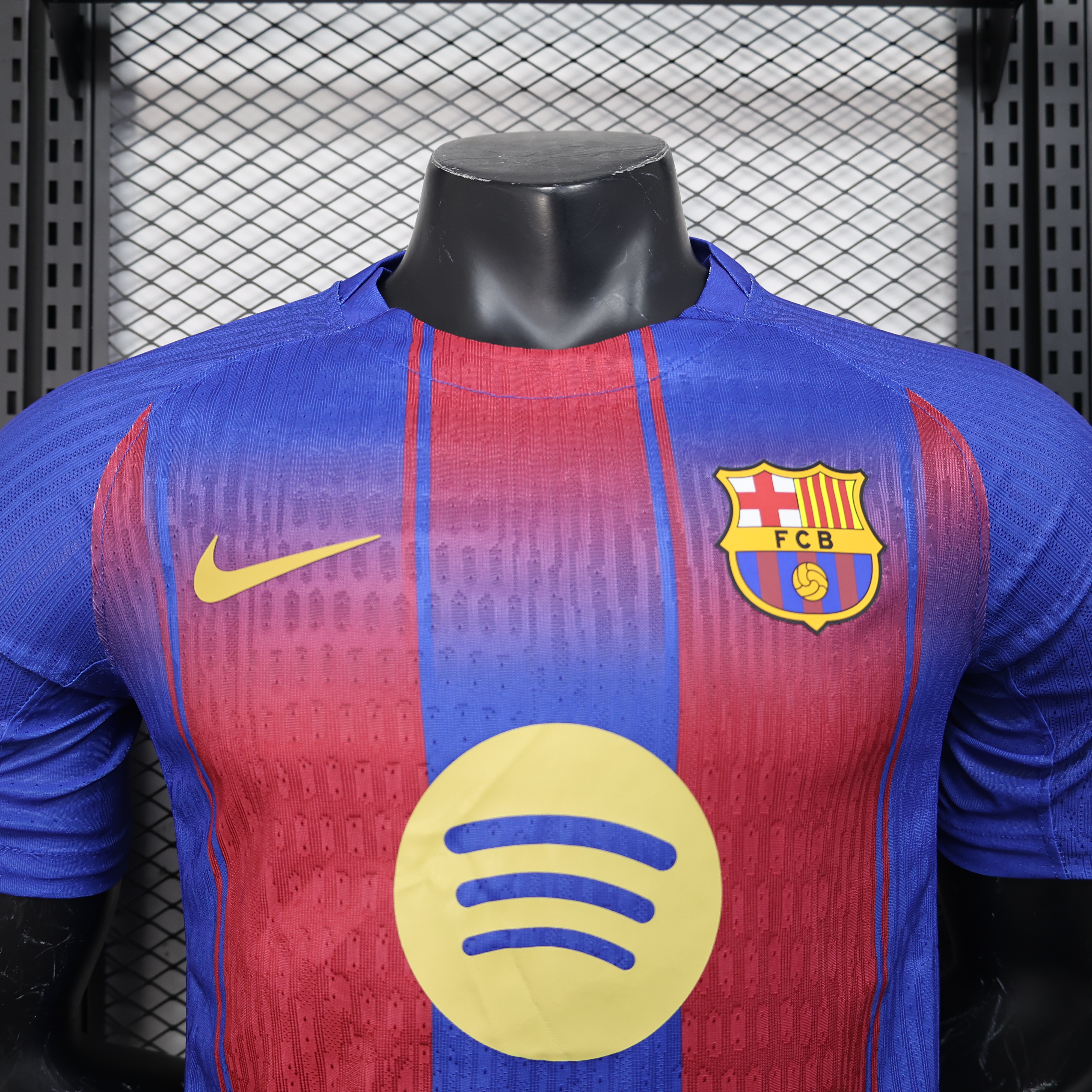 25-26 season Barcelona home player version jersey