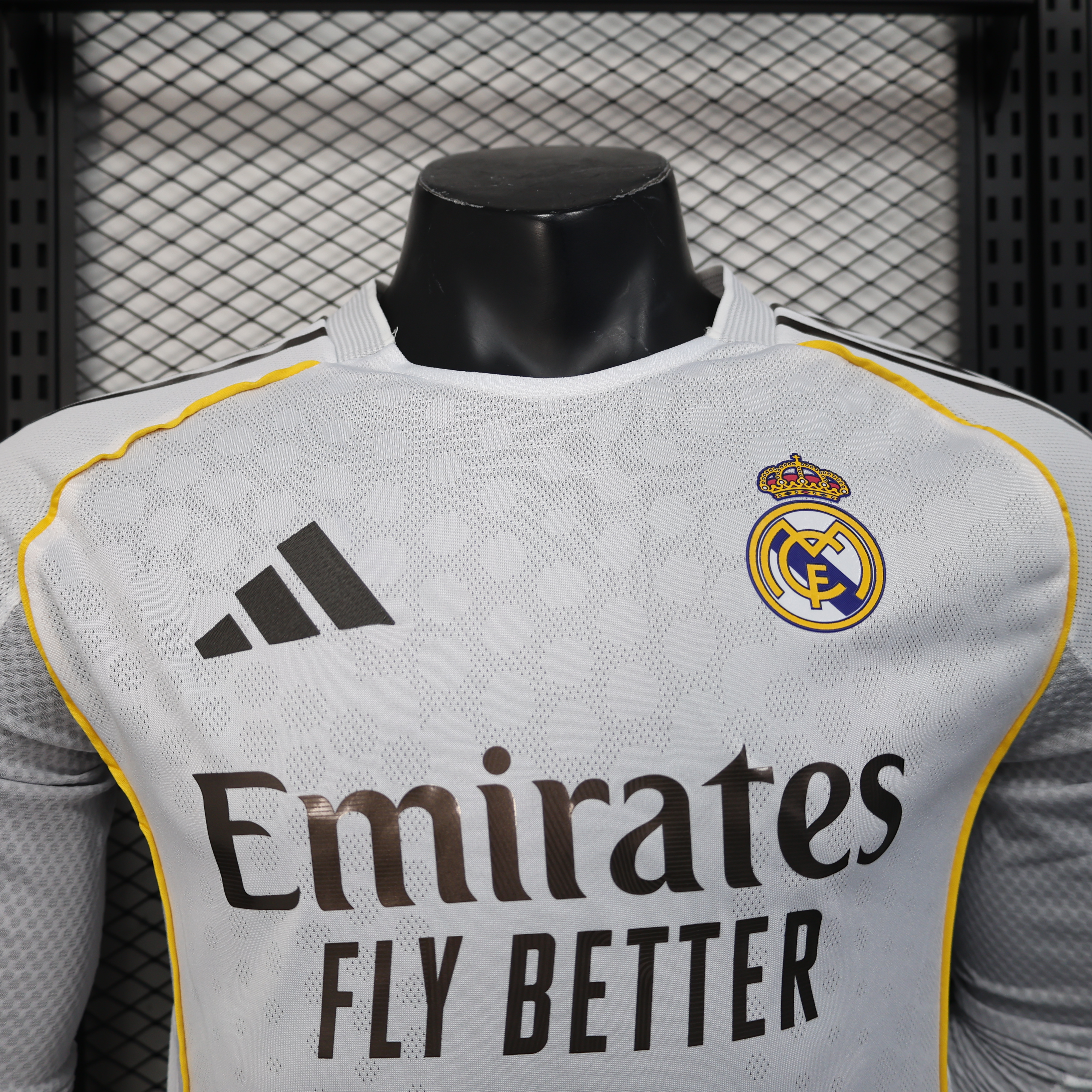 25-26 season Real Madrid home long-sleeved player version jersey