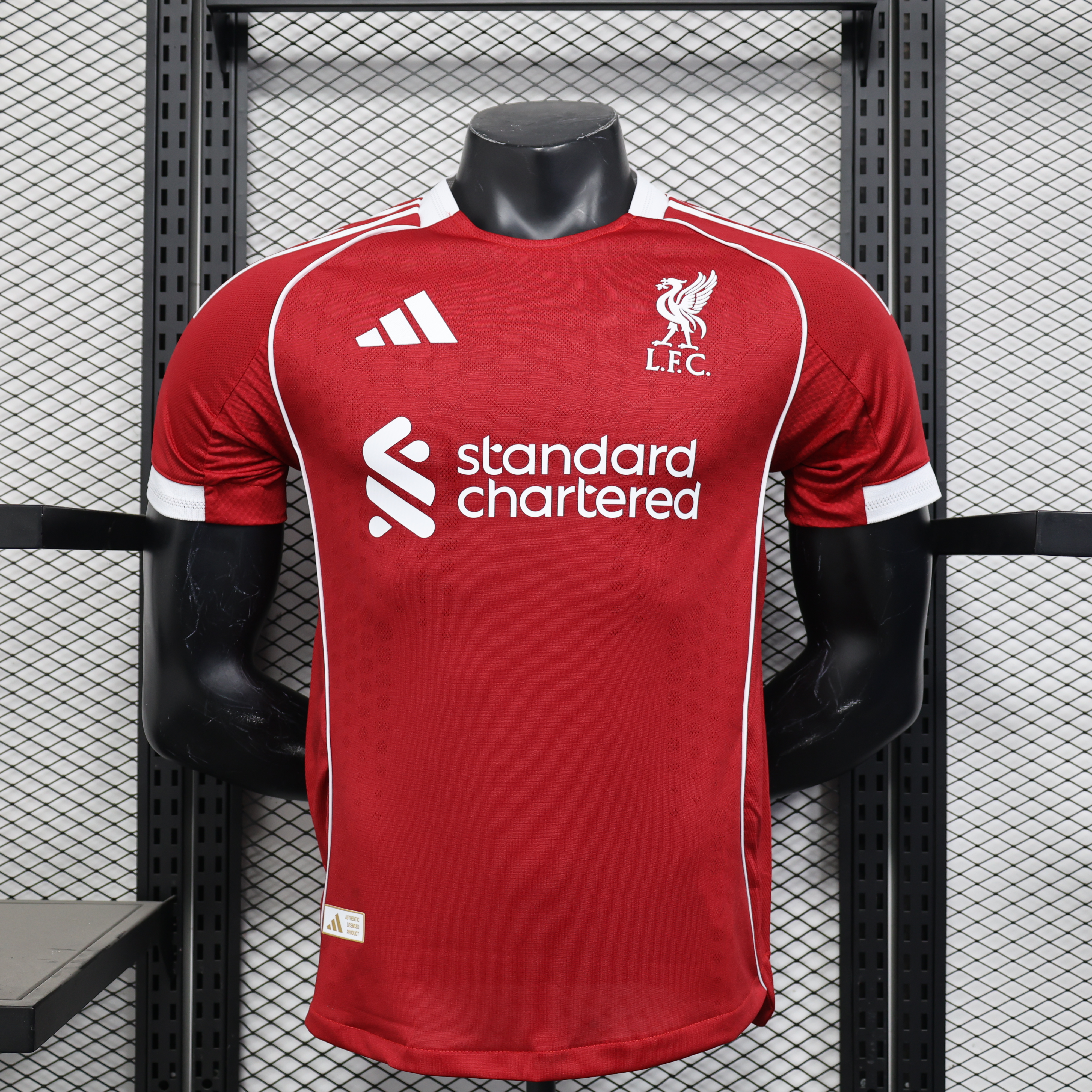 25-26 season Liverpool home player version jersey