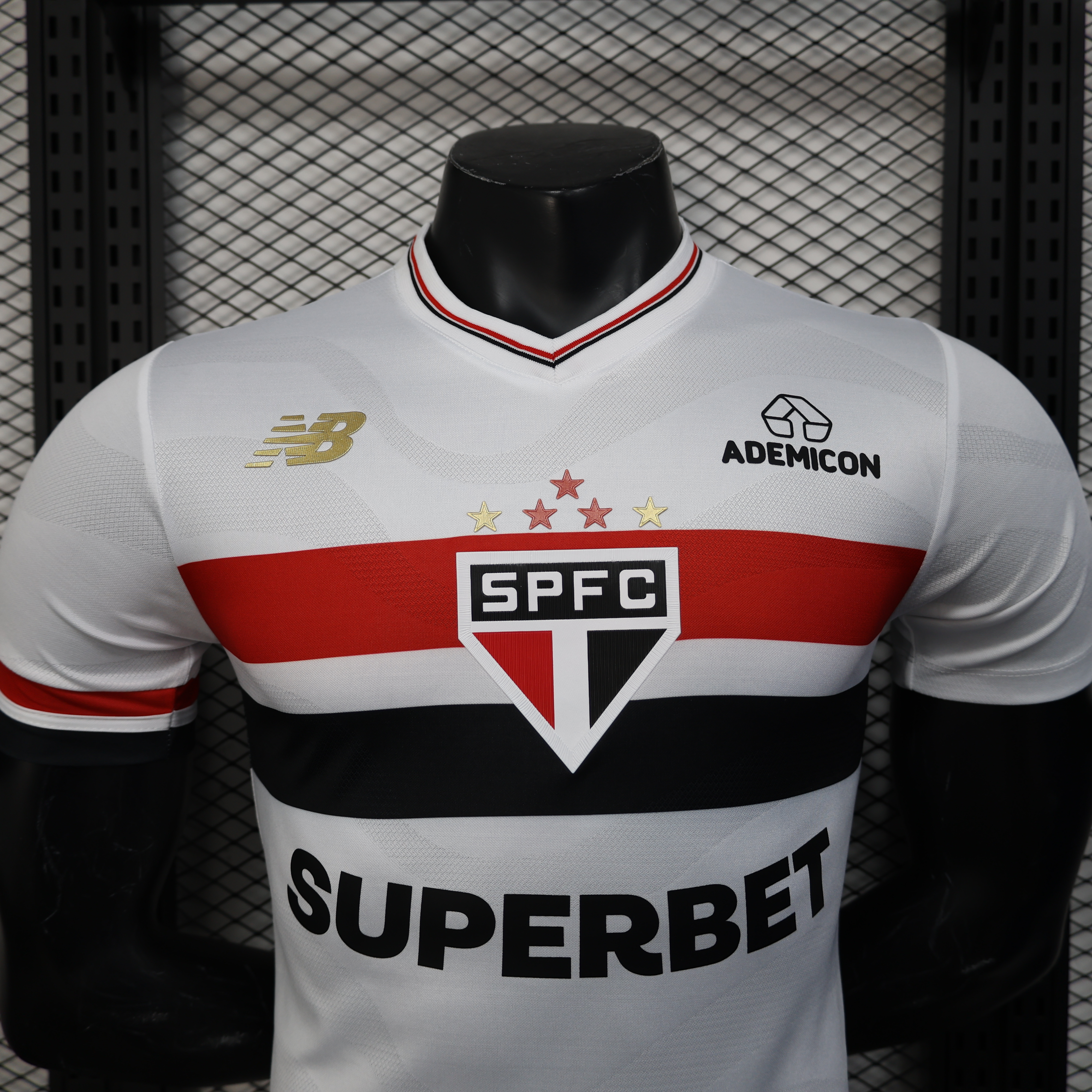 25-26 season Sao Paulo home player version jersey