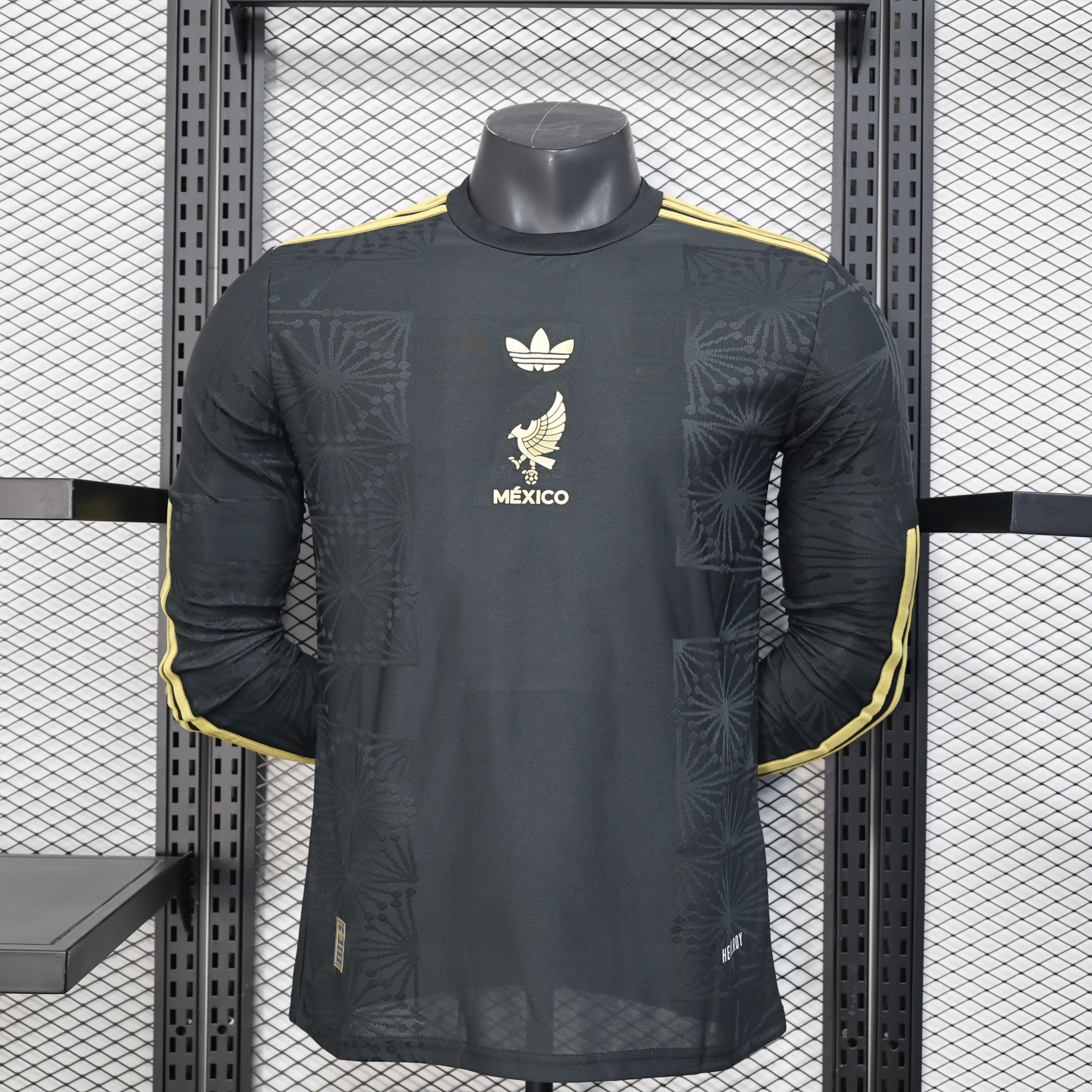25-26 Mexico Gold Cup Edition Long Sleeve Player Edition Jersey