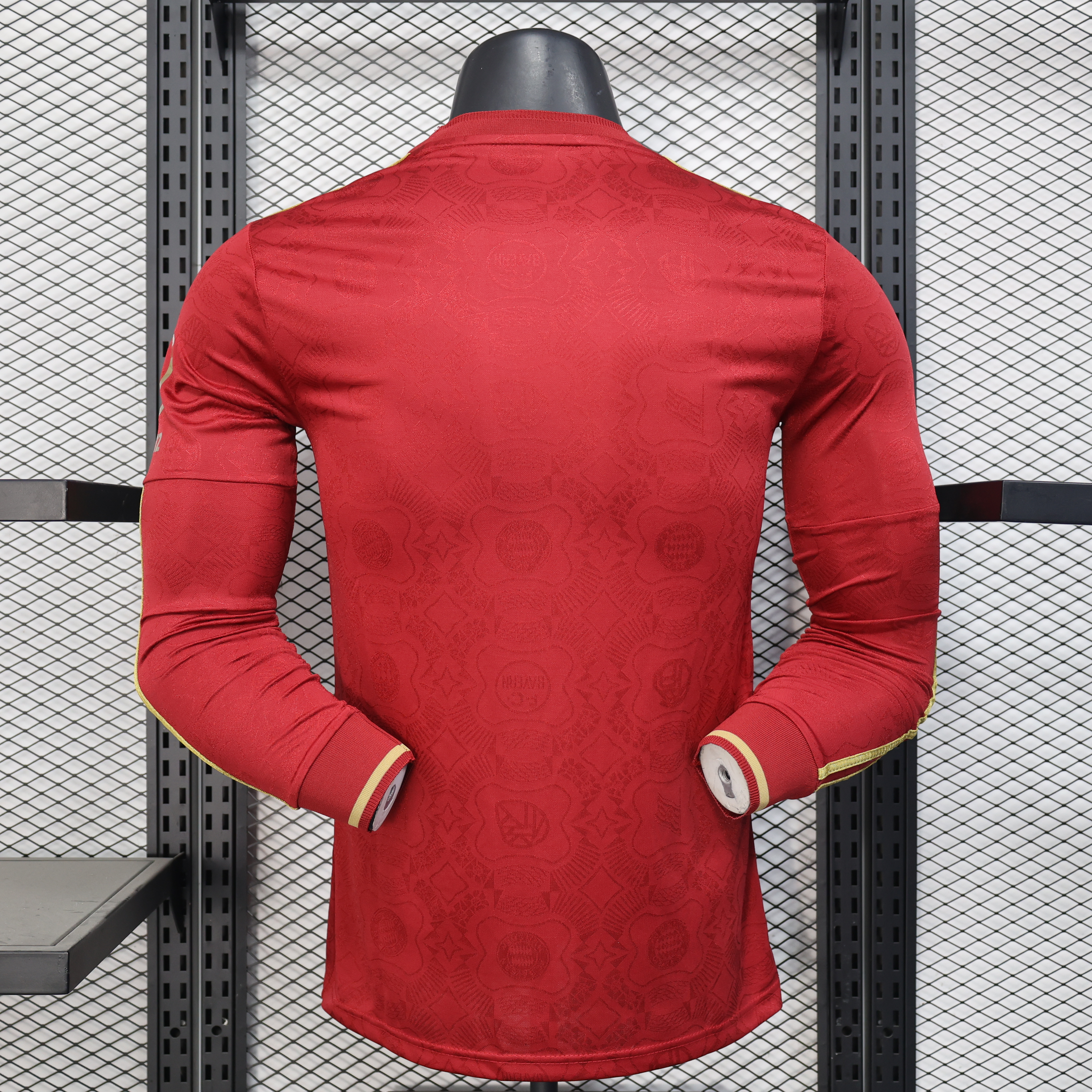 25-26 season Bayern Munich anniversary edition red long-sleeved jersey