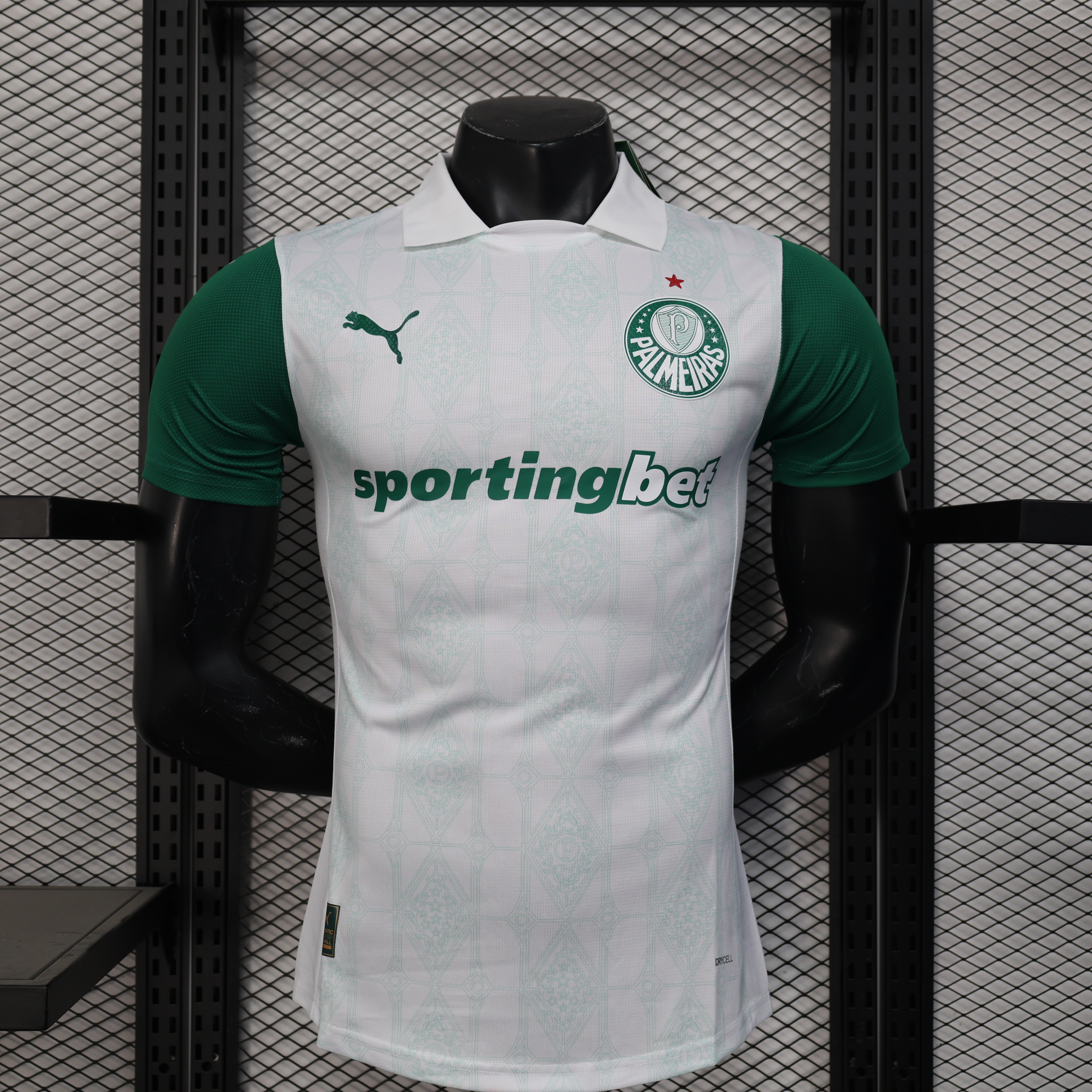 25-26 Palmeiras away white player version jersey