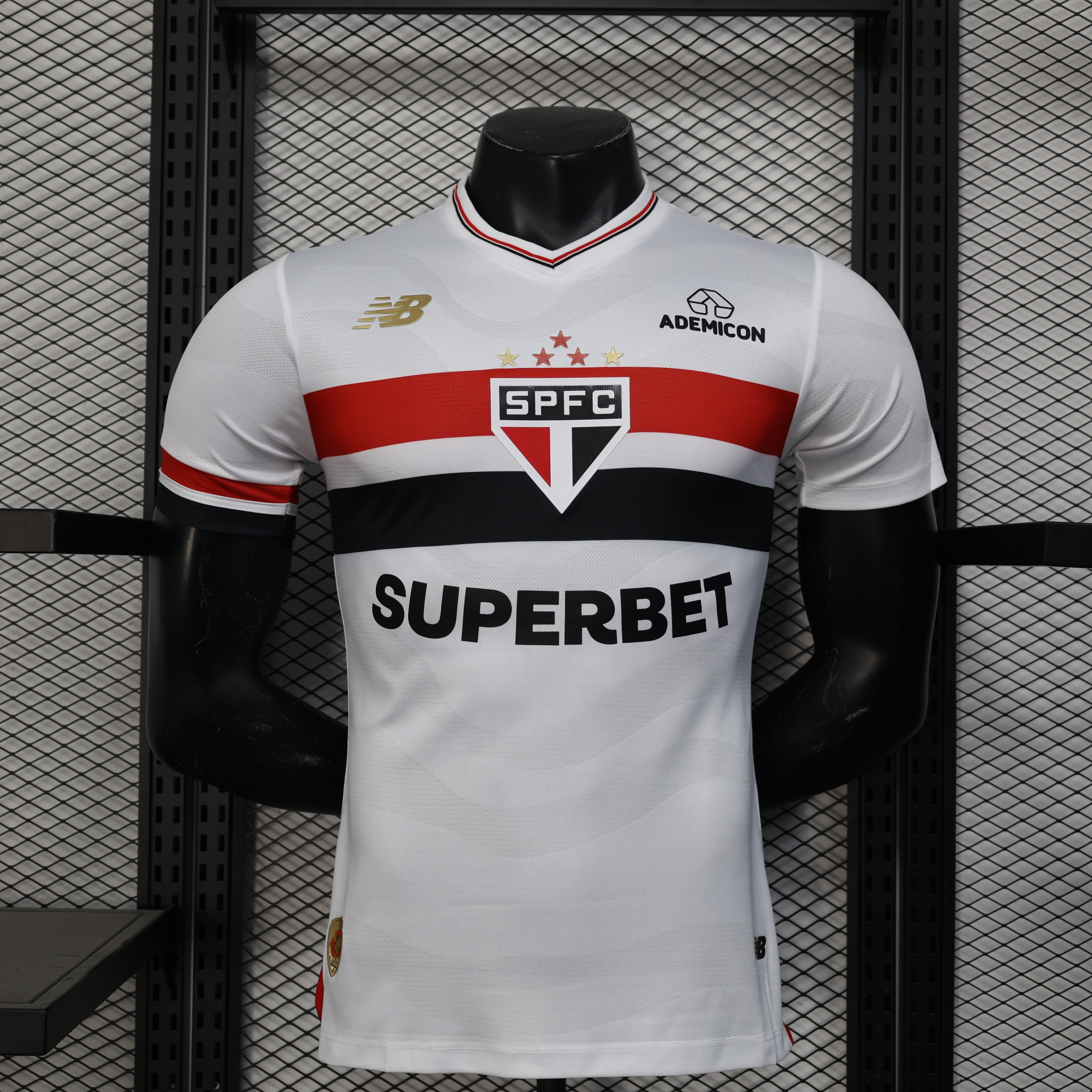 25-26 season Sao Paulo home player version jersey