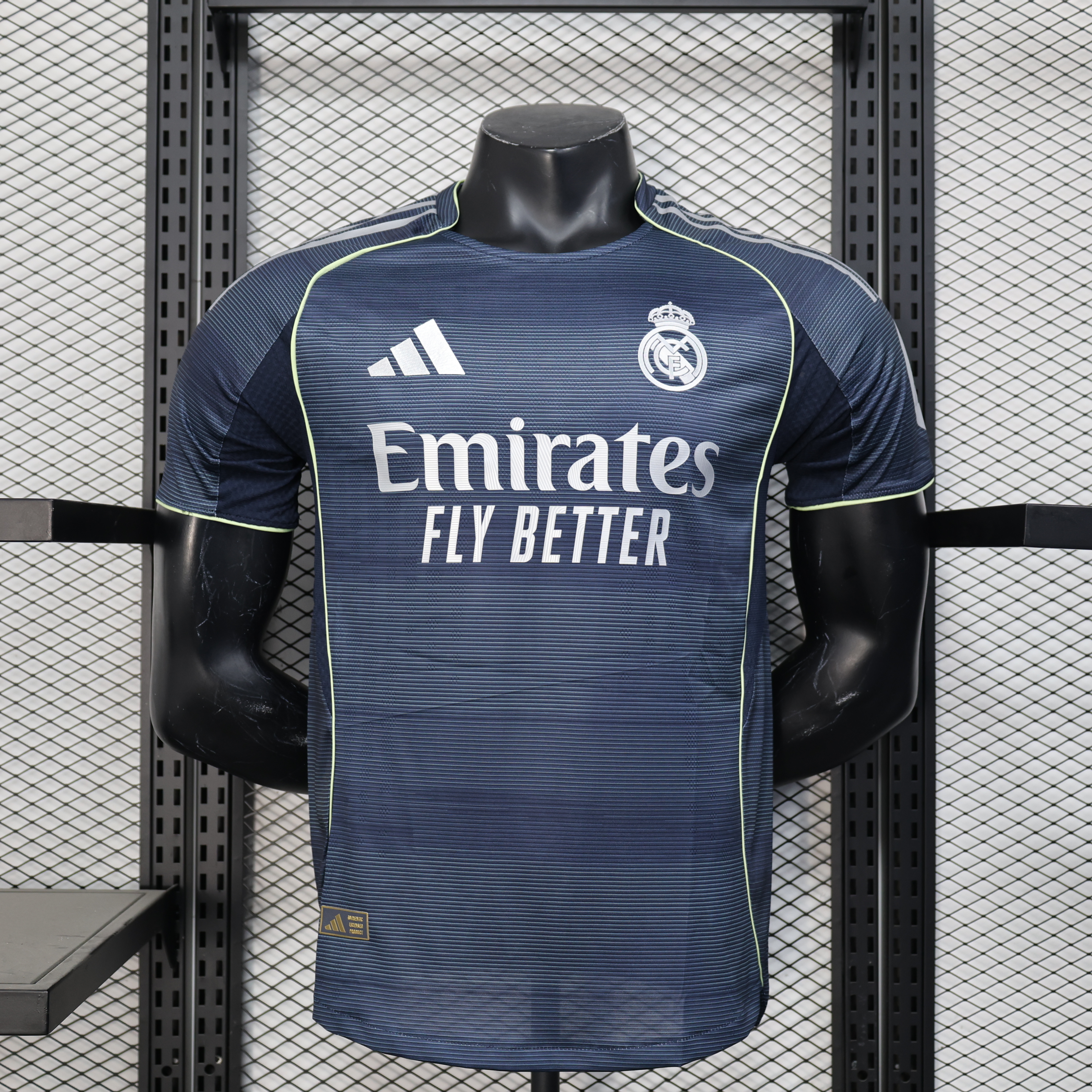 25-26 season Real Madrid away player version jersey
