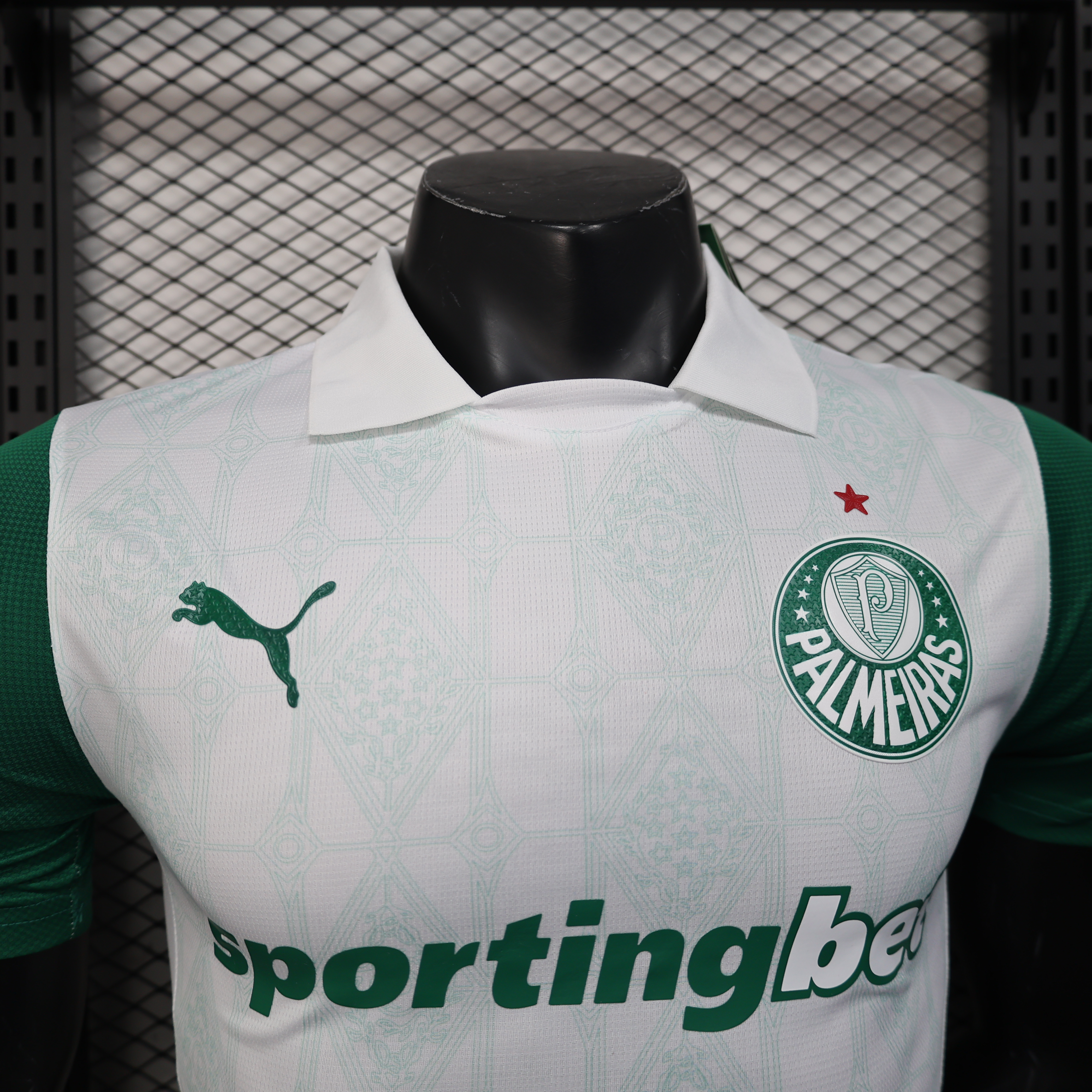 25-26 Palmeiras away white player version jersey