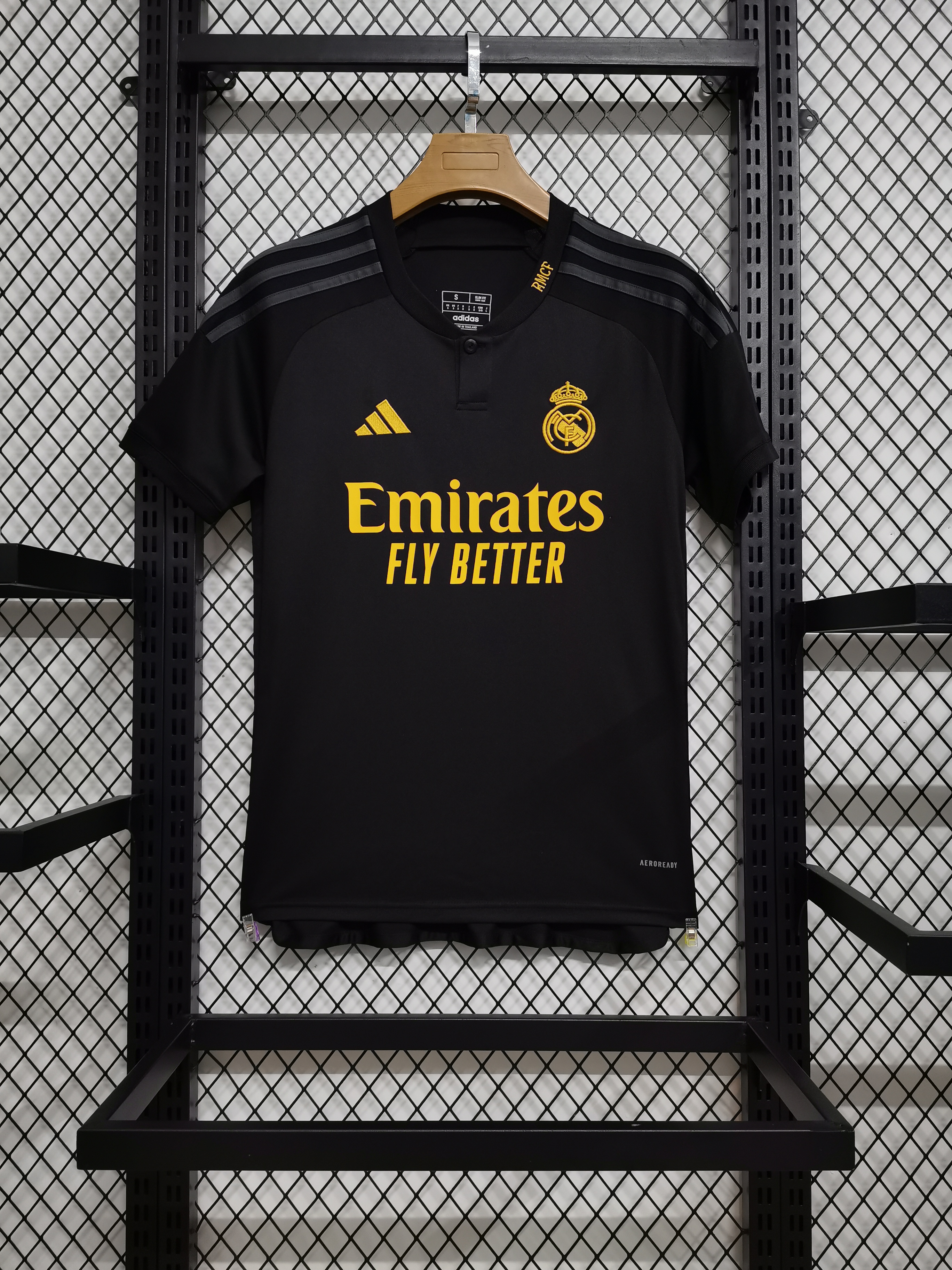 23-24 season Real Madrid second away game fan version jersey