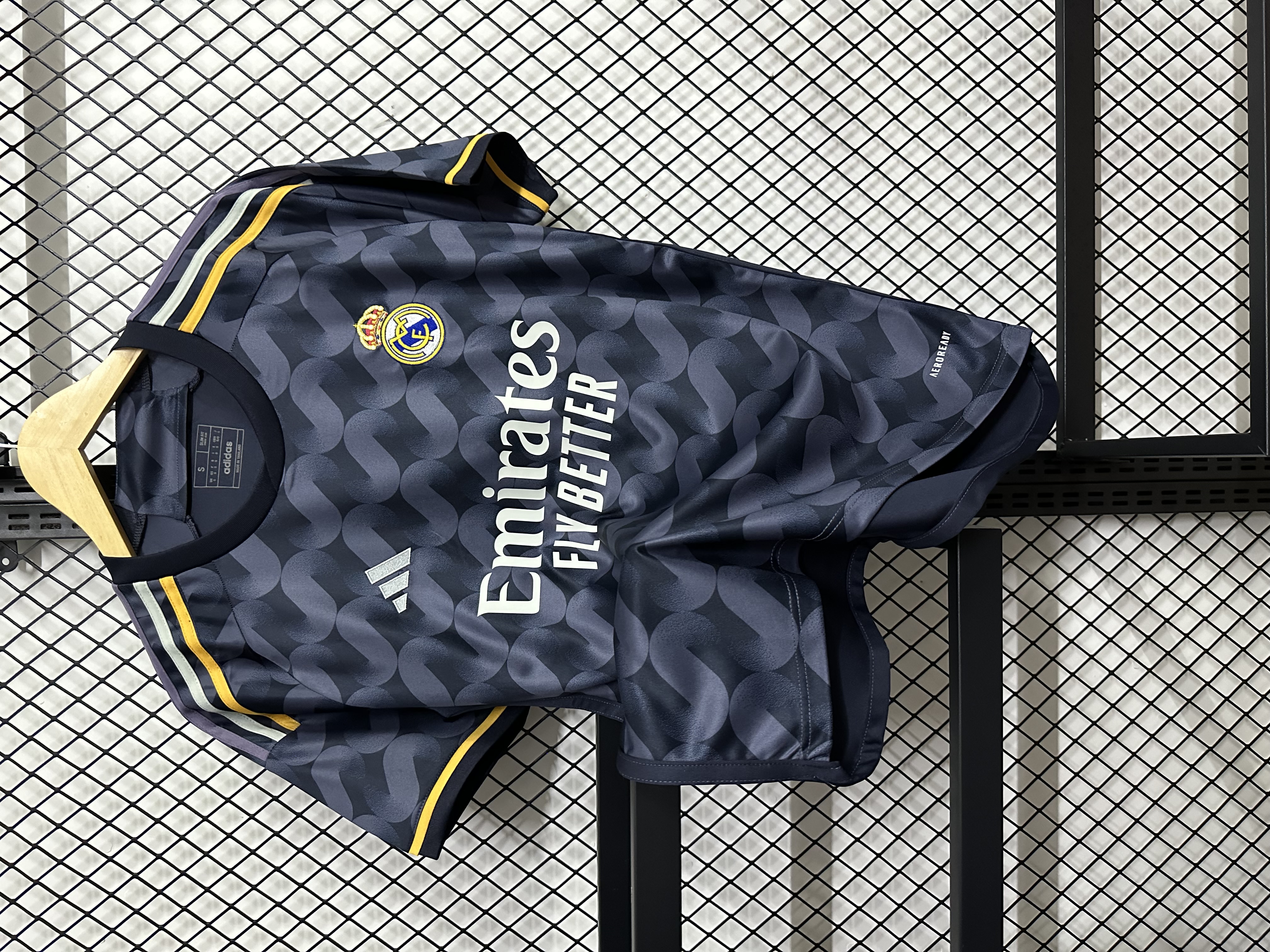 23-24 season Real Madrid away game fan version jersey